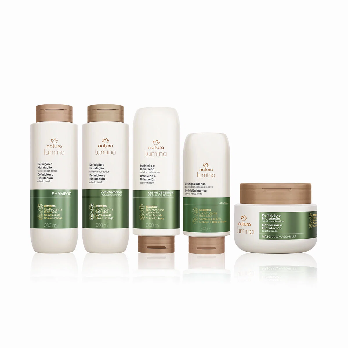 Kit Lumina Cacheados Completo (5 produtos) — imagem 1