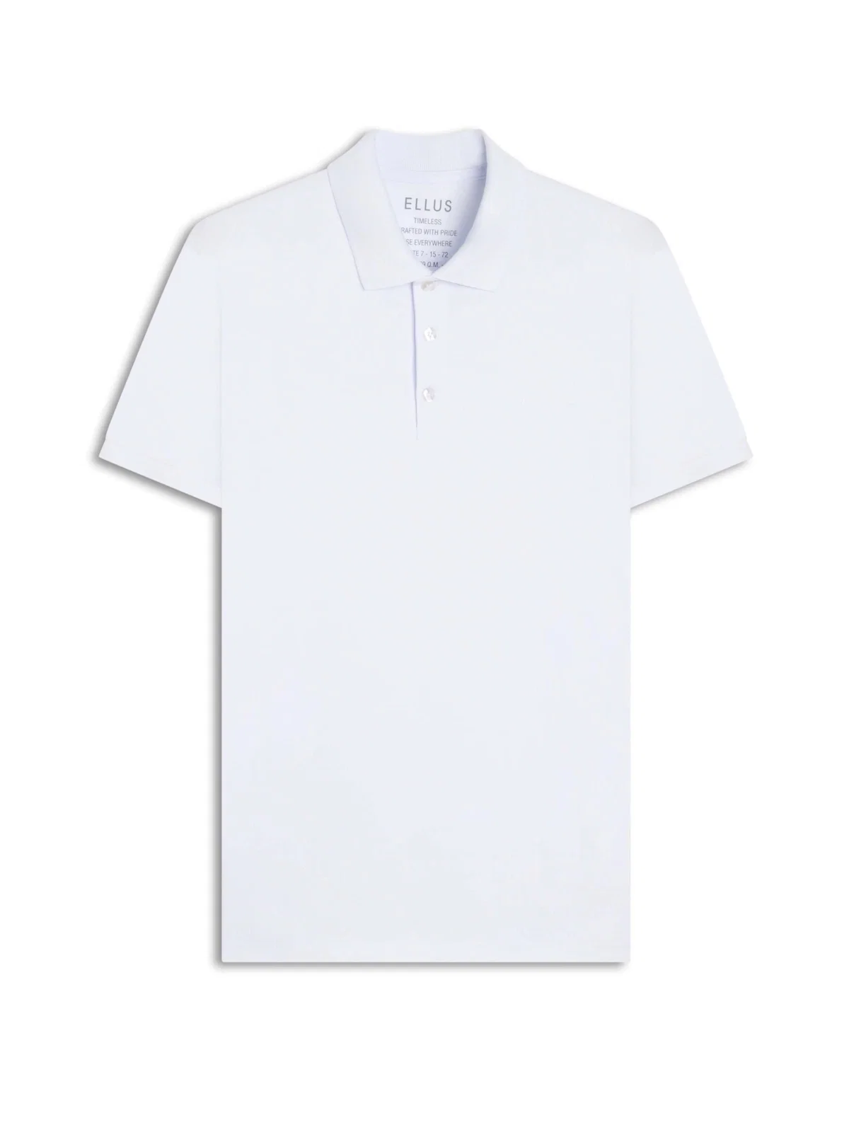 Polo Piquet Easa Classic Branco
