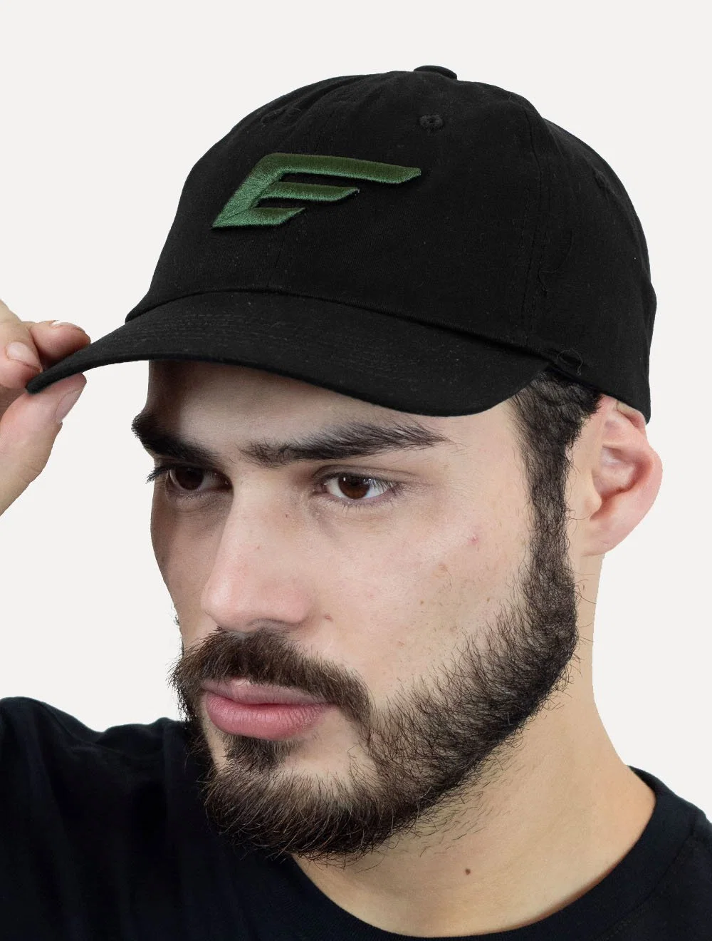 Boné Ellus Masculino Easa Basic Logo Preto