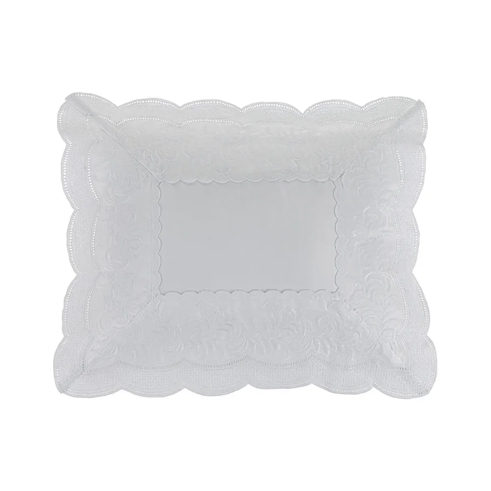Almofada 600 Fios Nature Branco 30cm x 40cm