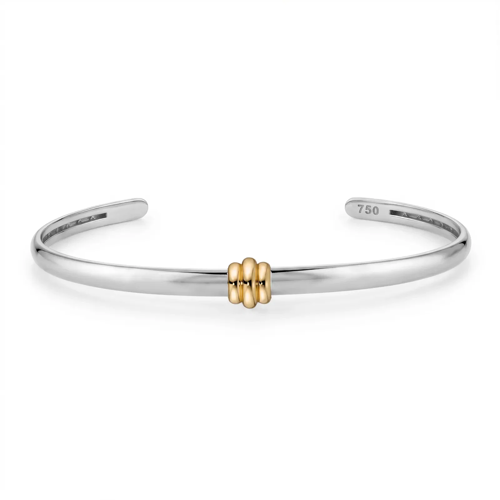 Pulseira Ópera em Prata 925 com Ouro Amarelo 18k