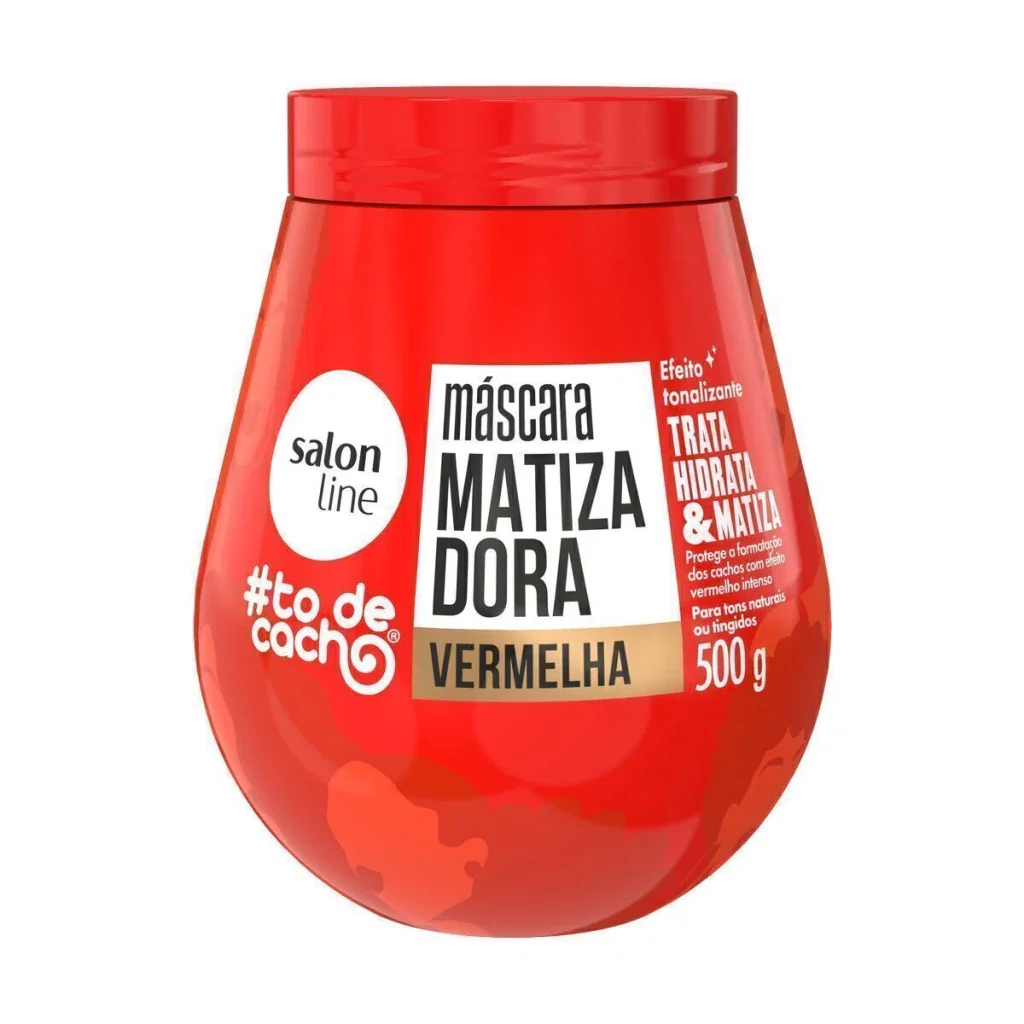 Máscara Matizadora Salon Line #todecacho Vermelha 500g