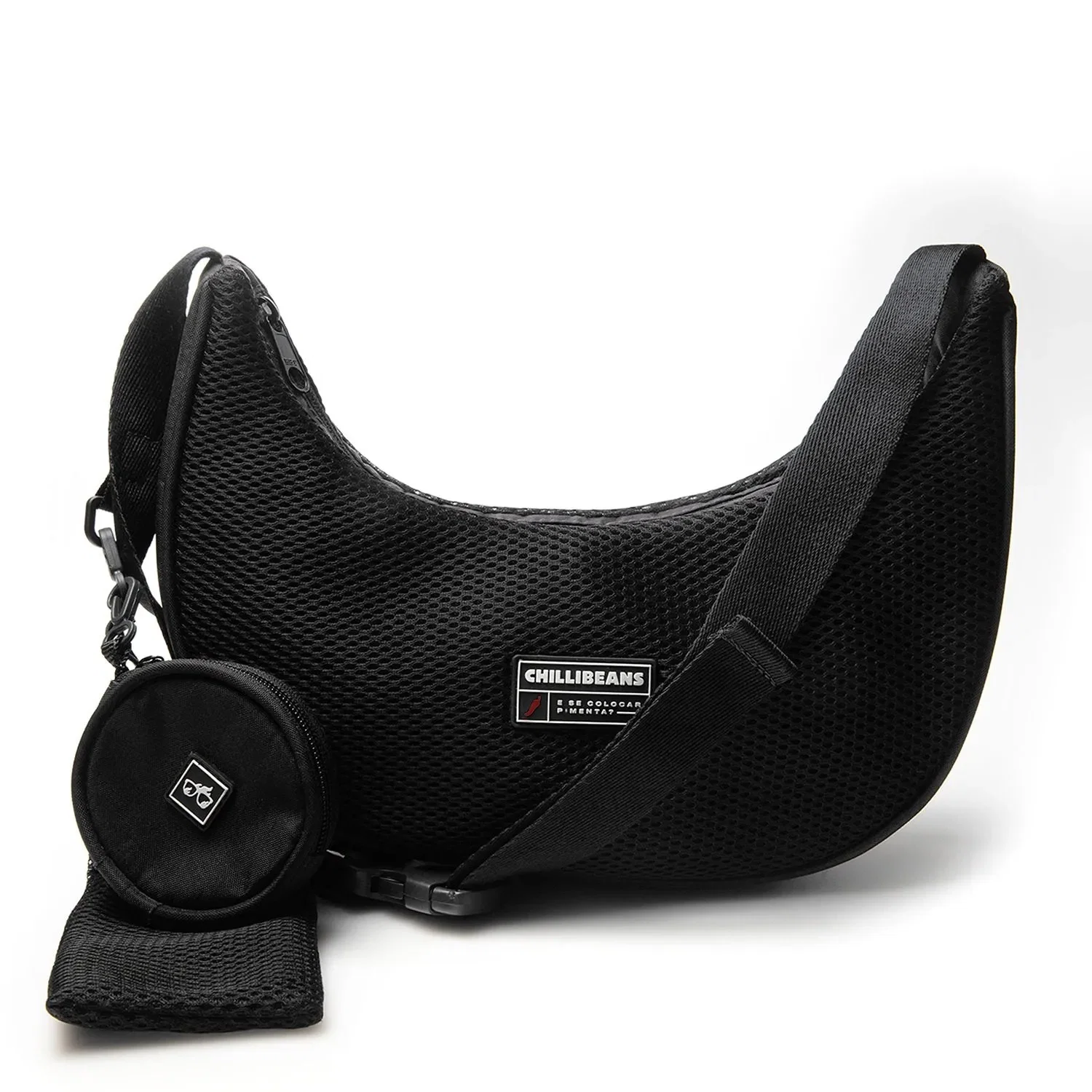 Bolsa Shoulder Unissex Chilli Beans Preta