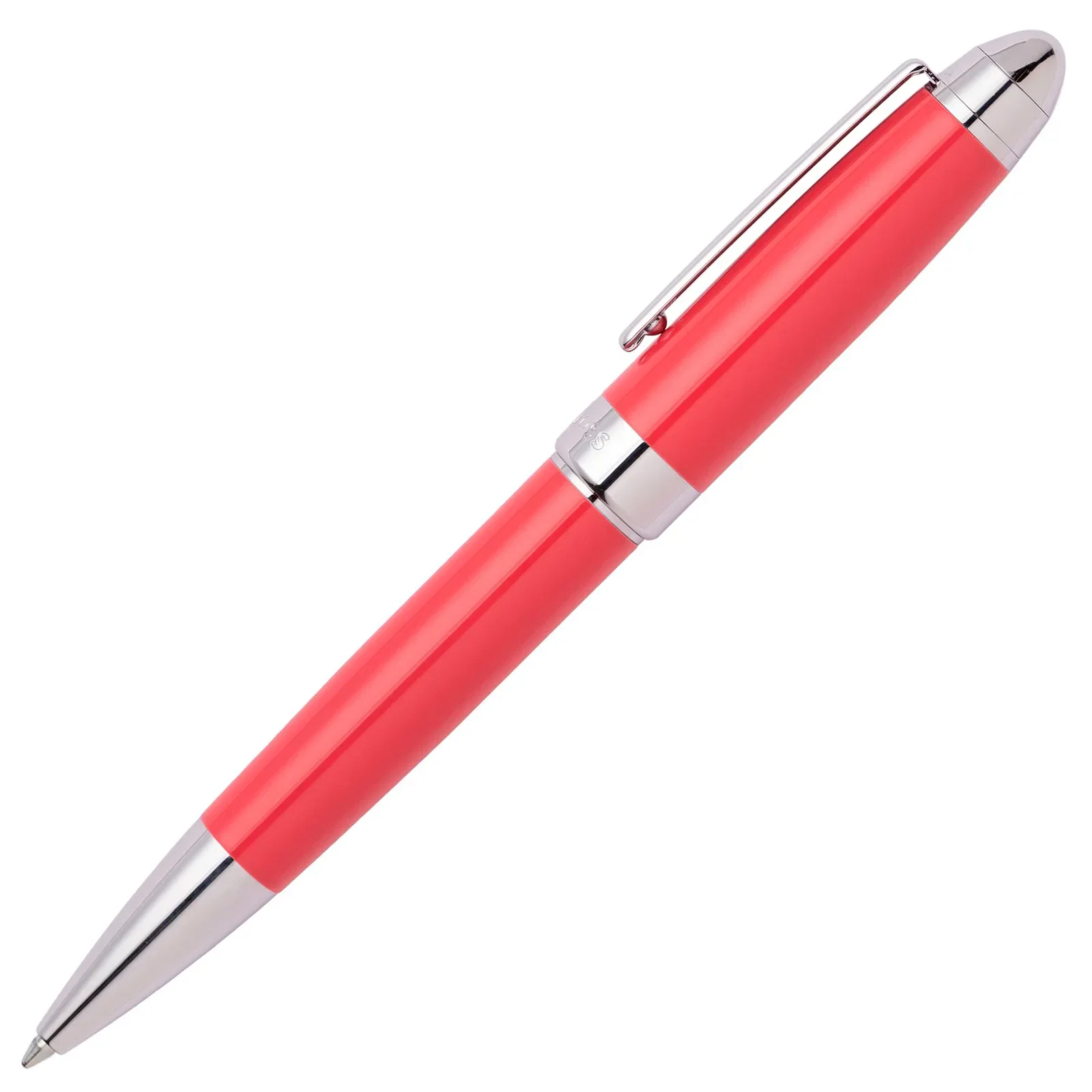 Caneta Hugo Boss Aço Coral / prata Hsn0014p — imagem 1