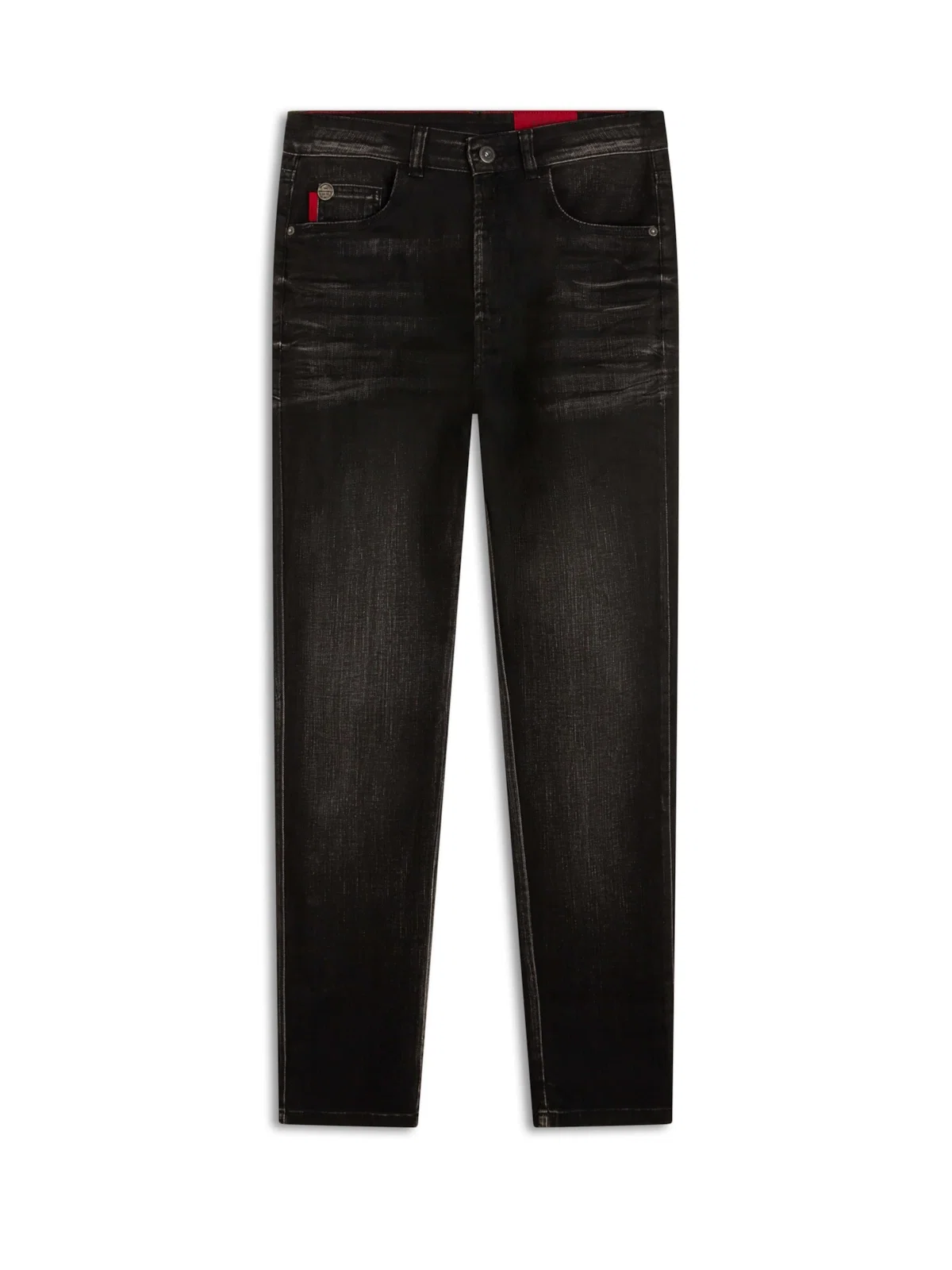 Calça Intense Black Slim Ellus 2004- Lav.Black C/ 3d — imagem 1