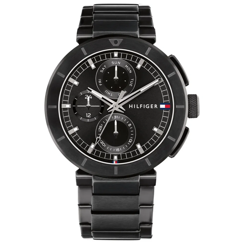 Relógio Tommy Hilfiger Masculino Aço Preto 1792119