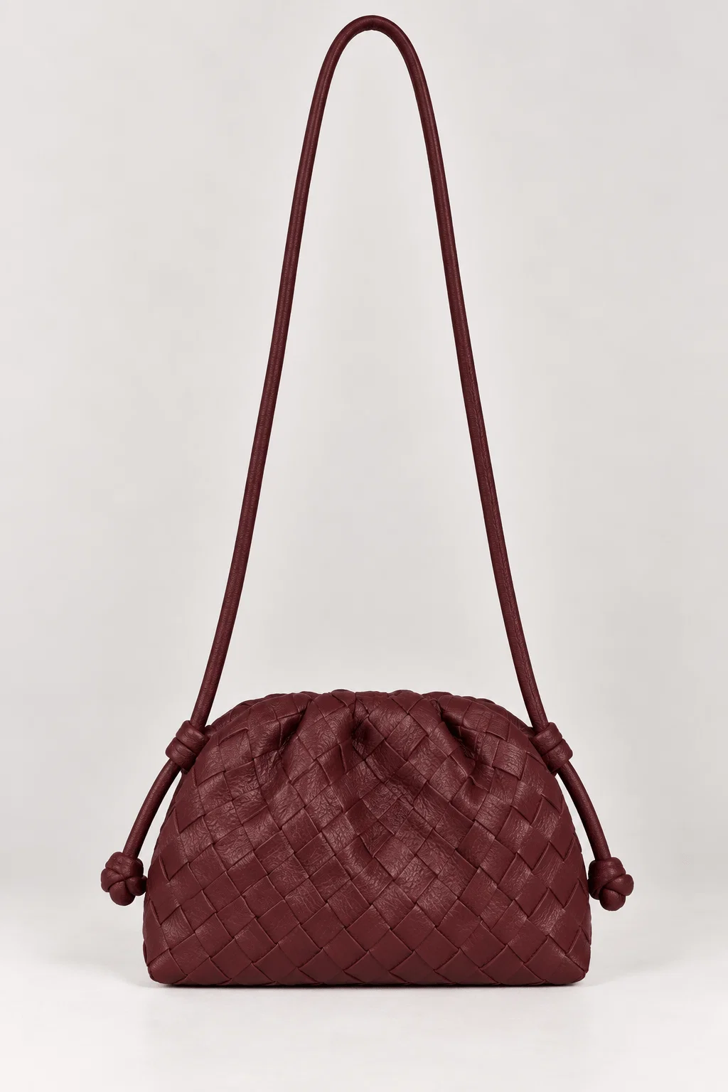 Bolsa Nuvem Tressê - Vinho