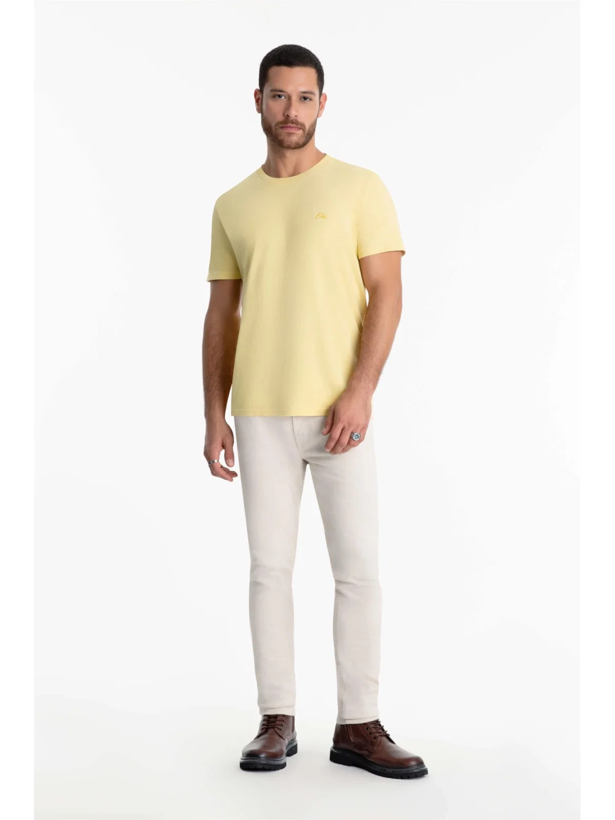 Calça Vintage Denim Color Skinny Sandy — imagem 1
