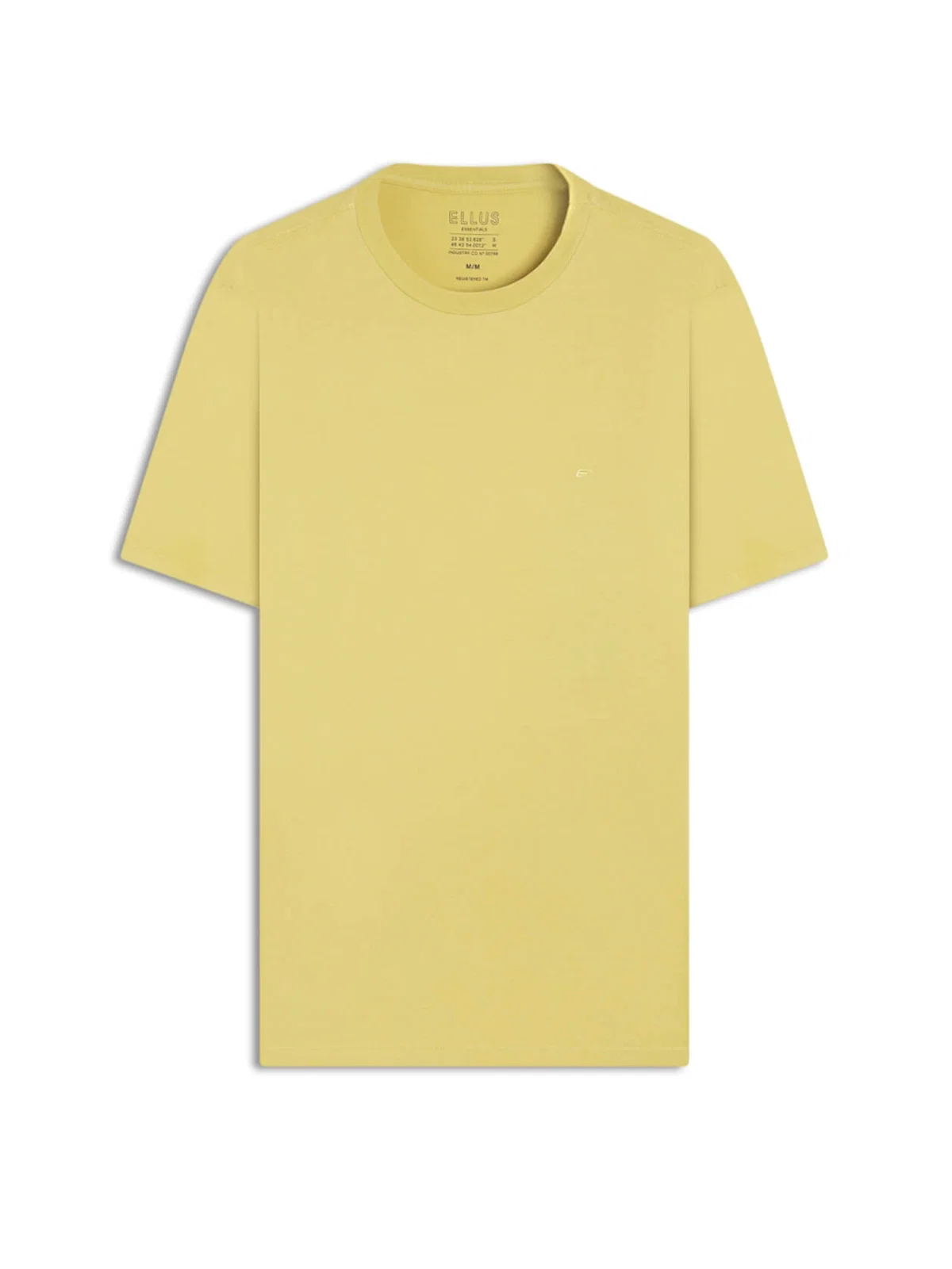 T-Shirt Fine Easa Classic Mostarda — imagem 1