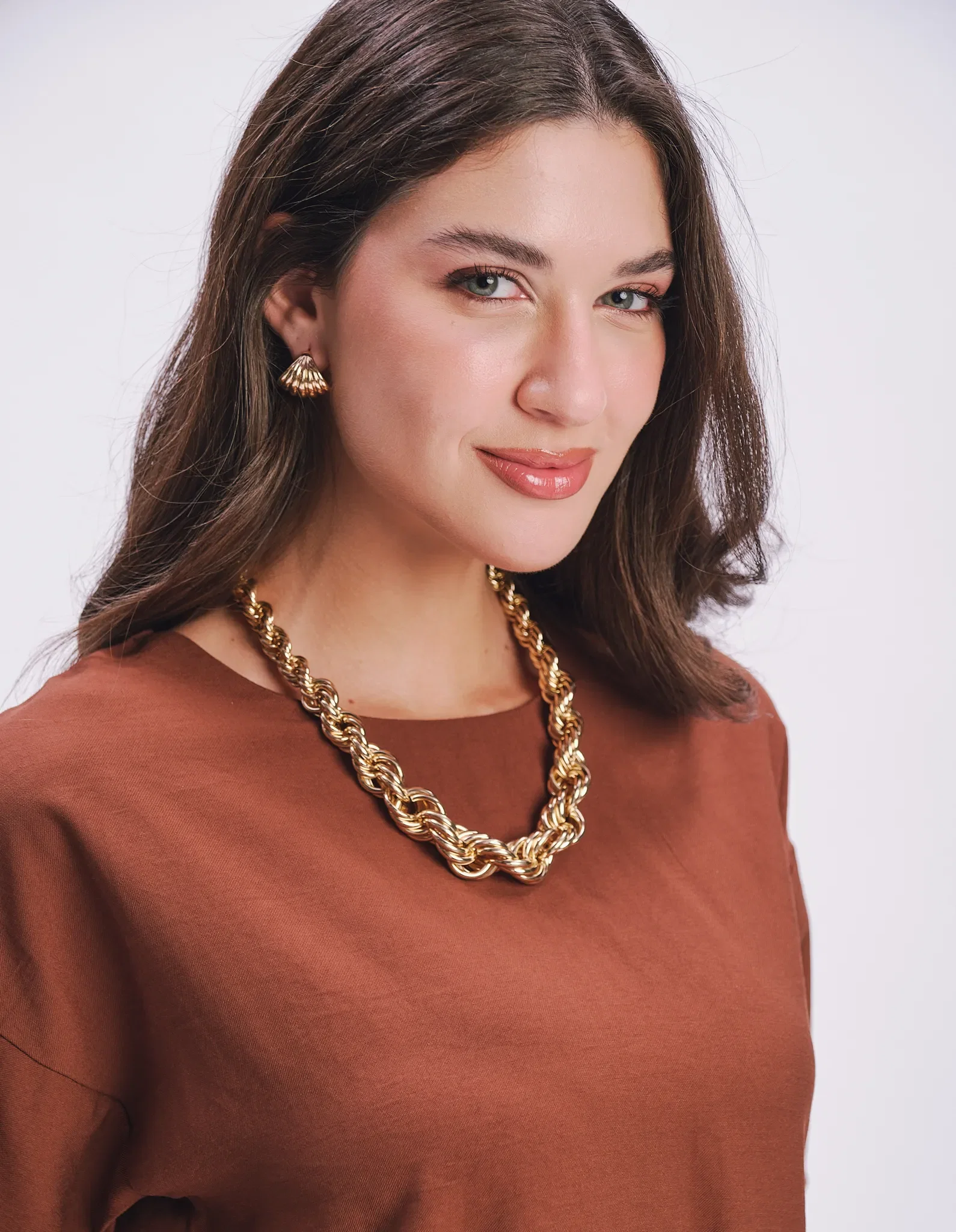 Brinco Asa Estilizada - Dourado