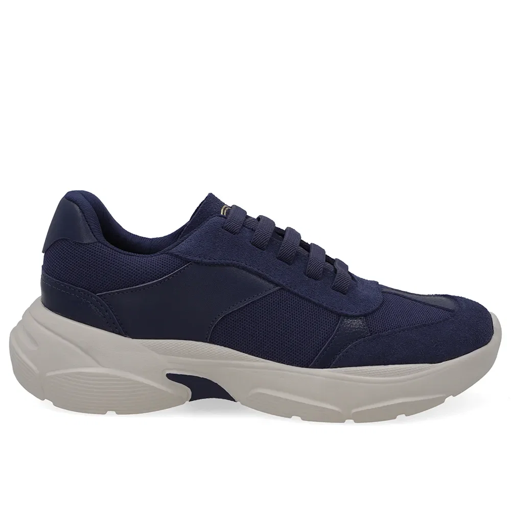 Tênis Casual Multimateriais Azul — imagem 1