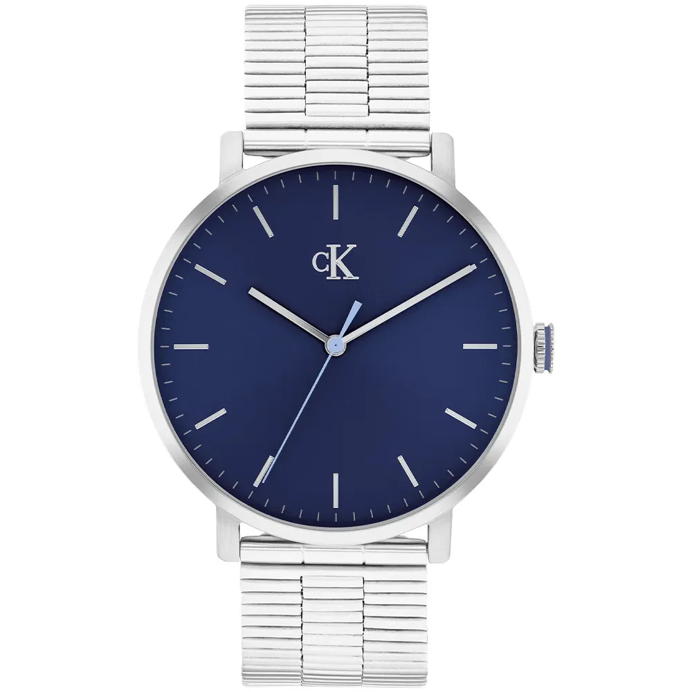 Relógio Calvin Klein CK Real Masculino em Aço Prateado 25200548 — imagem 1