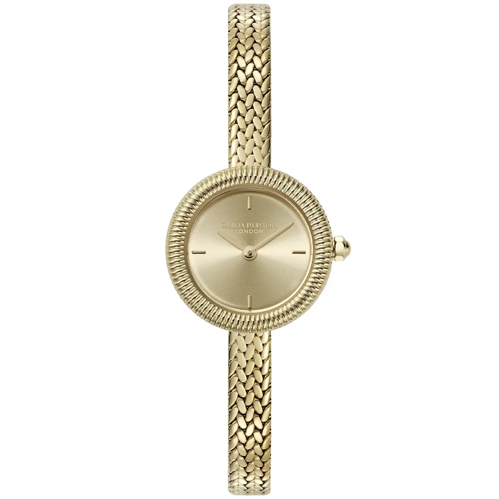 Relógio Olivia Burton Finery Feminino em Aço Dourado 24000279 — imagem 1