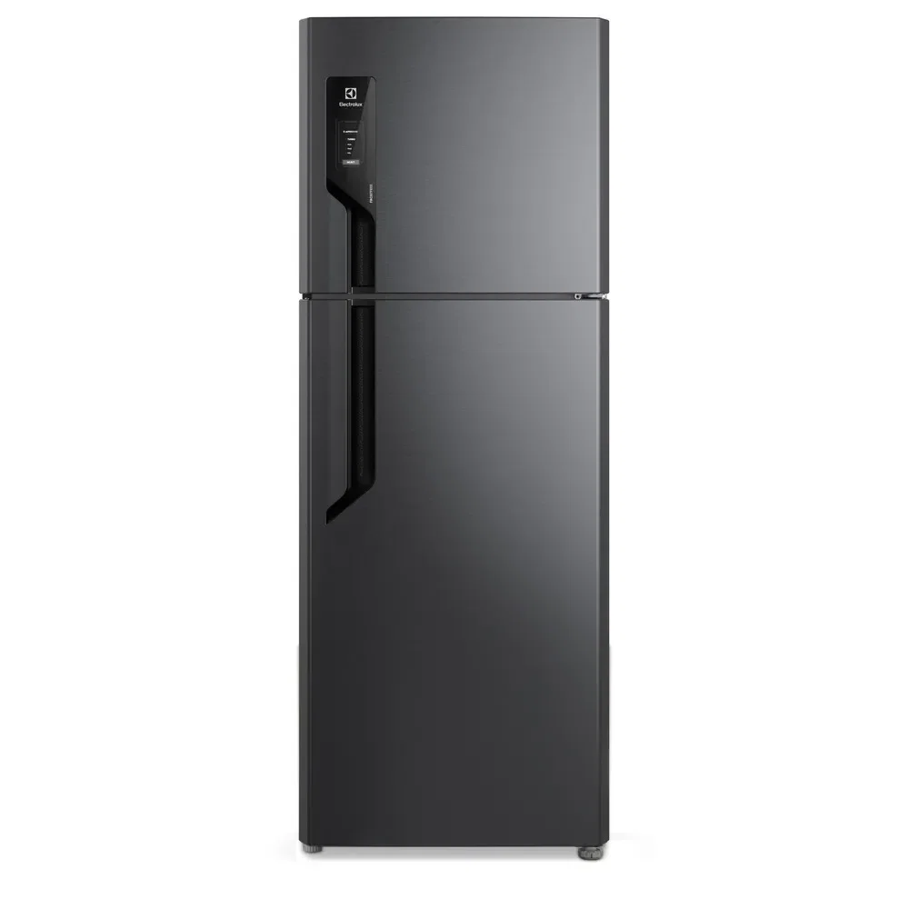 Geladeira Electrolux Frost Free com AutoSense 481L Efficient Duplex Black Inox Look (TF71B)