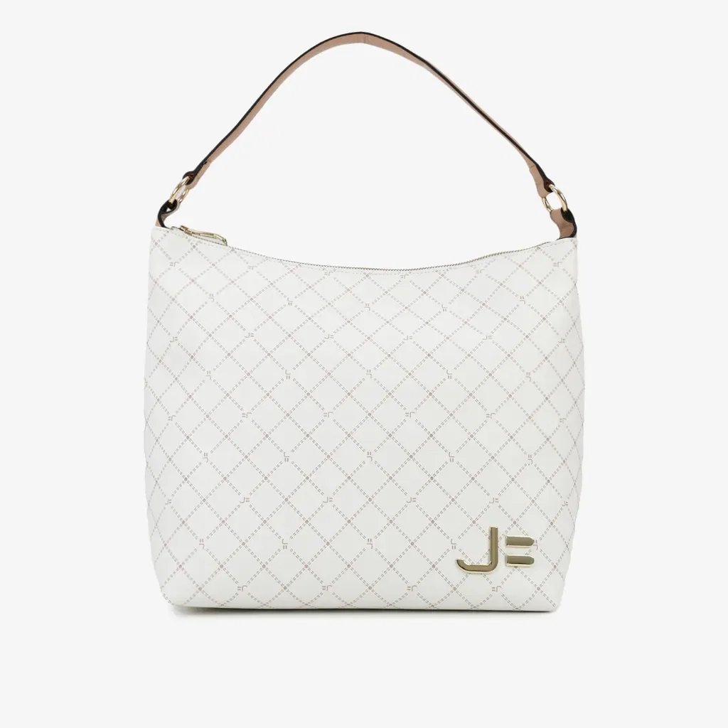 Bolsa De Ombro Nude Off White Monograma Jb