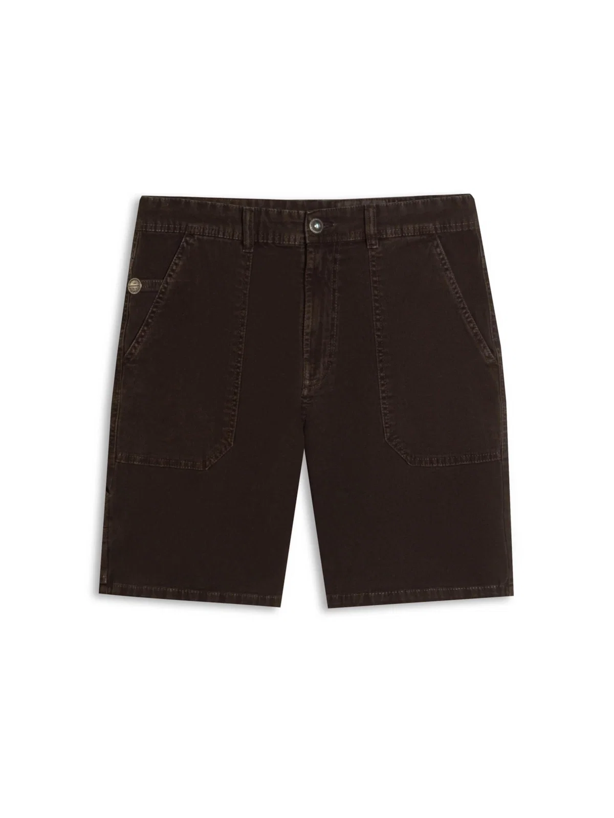 Short Color Worker Marrom Escuro