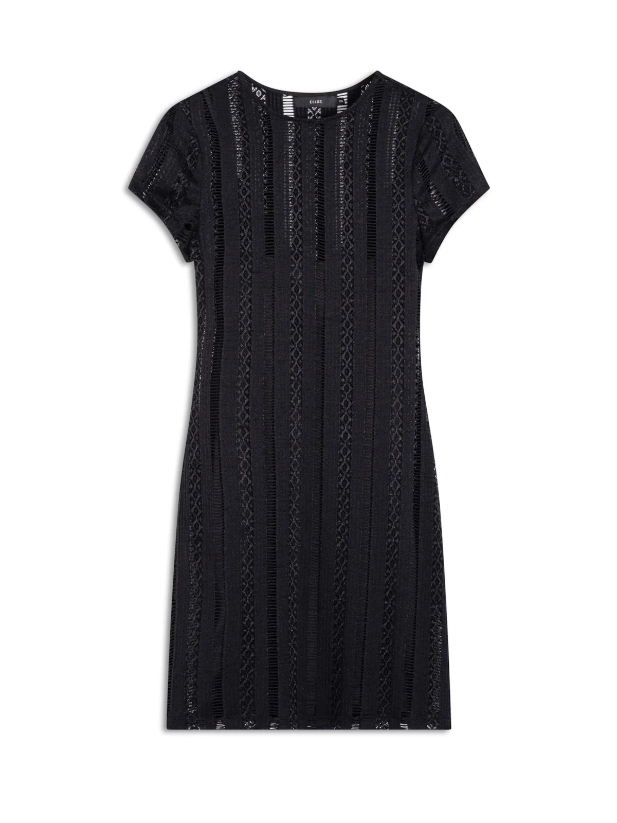 Vestido Renda Palito Preto