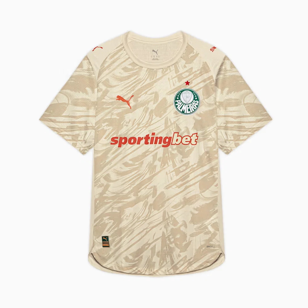 Camisa Goleiro Palmeiras Away 2026 Jogador Masculina