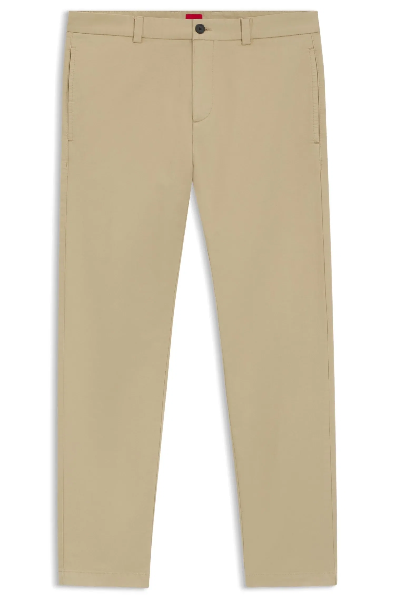 Calça Cargo Slim Fit Em Algodão