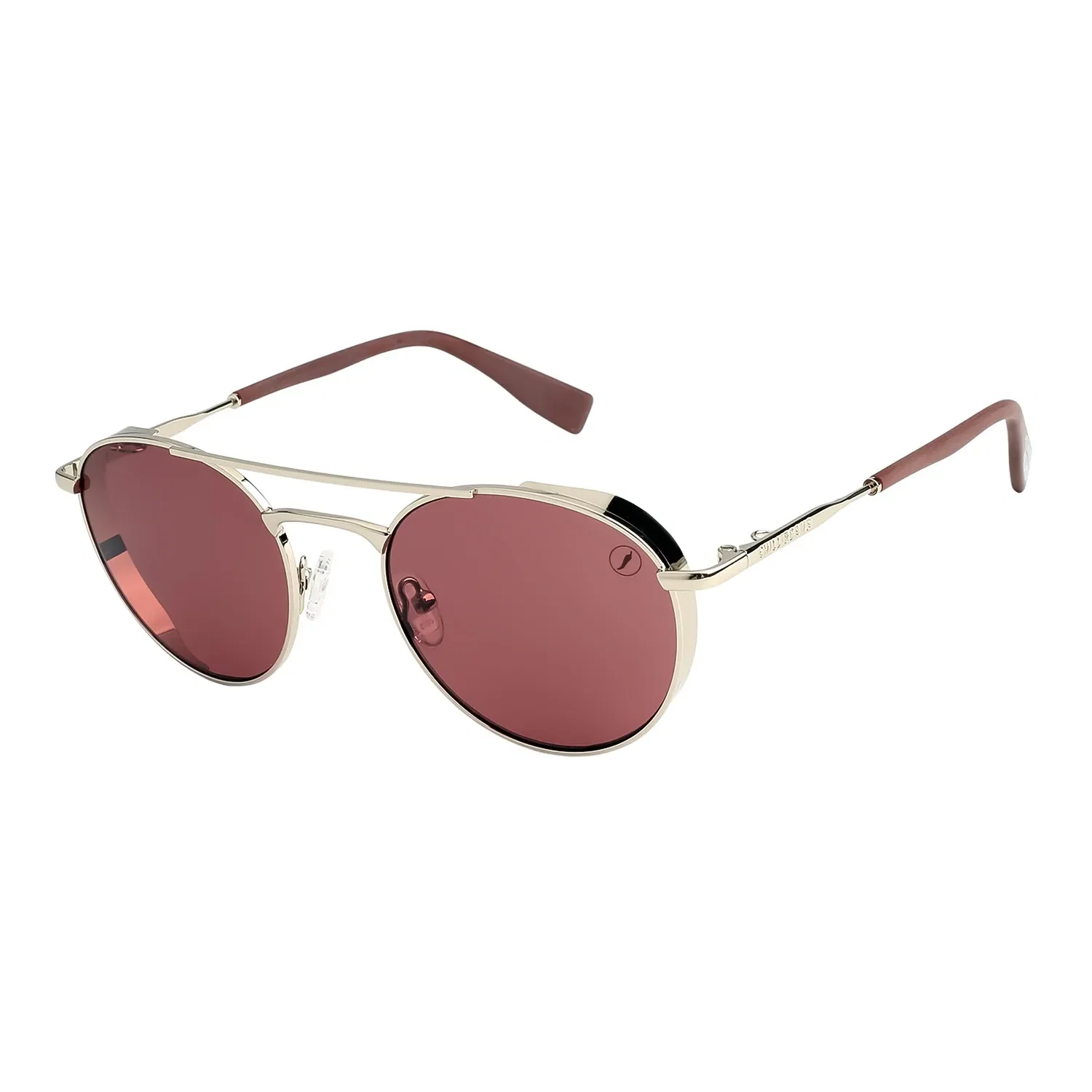 Óculos de Sol Masculino Rock In Rio Metal Vermelho — imagem 1