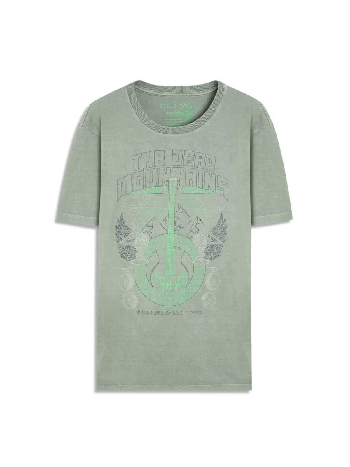 T-Shirt Washed Dead Tour Floresta — imagem 1