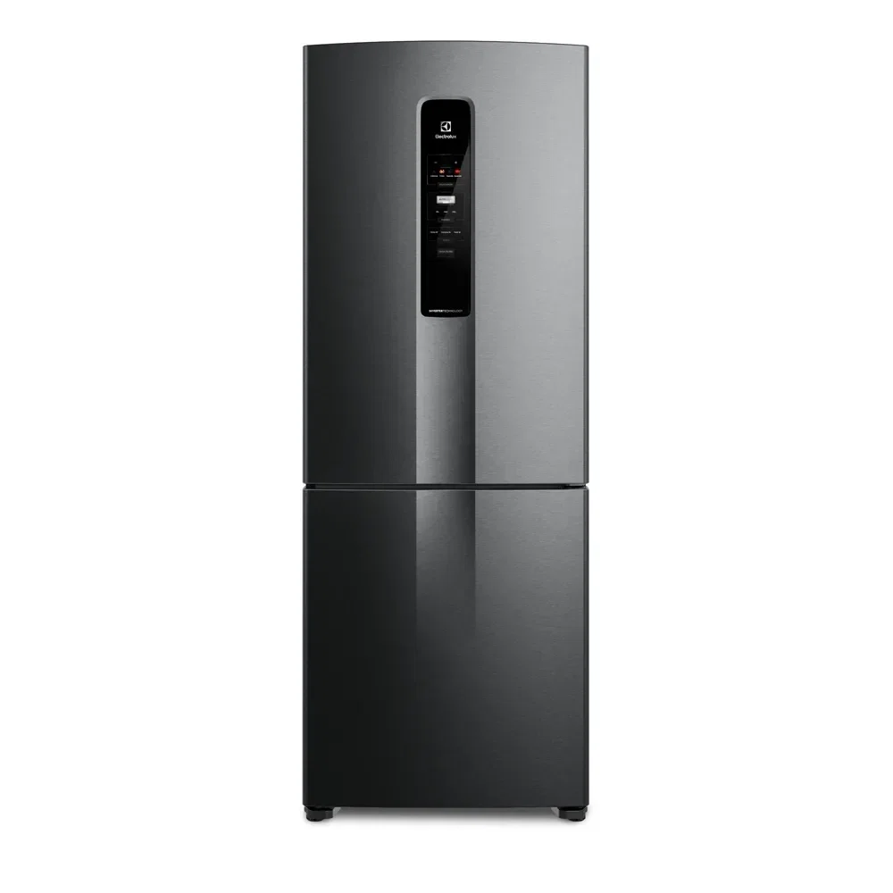 Geladeira Electrolux Frost Free Inverter 490L Efficient Inverse Cor Black Inox (IB54B) — imagem 1