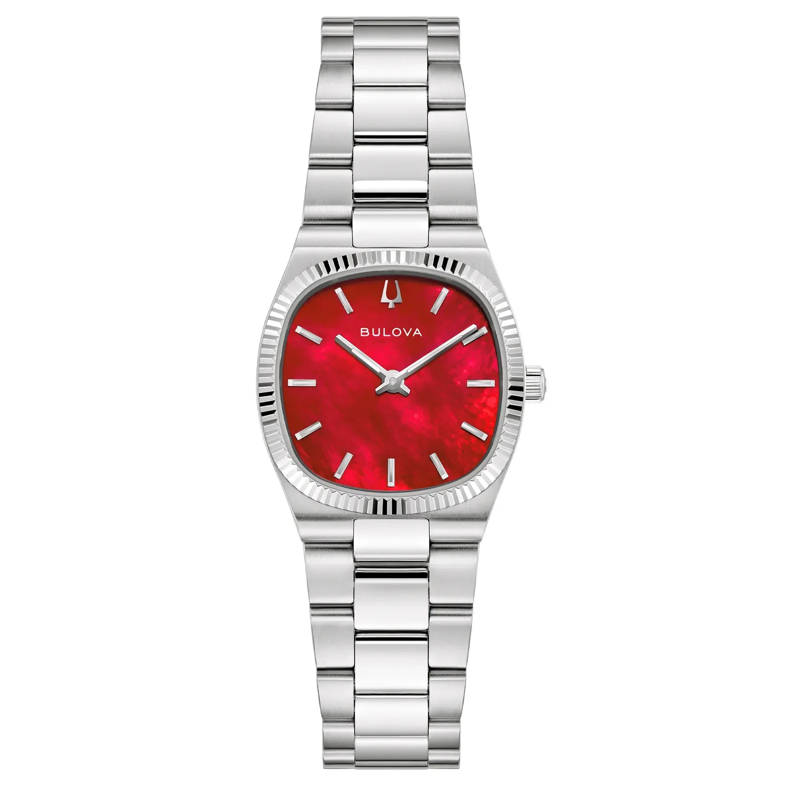 Relógio Bulova Super Seville Feminino em Aço Prateado 96L354