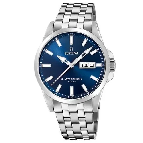 Relógio Festina Retrô Masculino Aço
