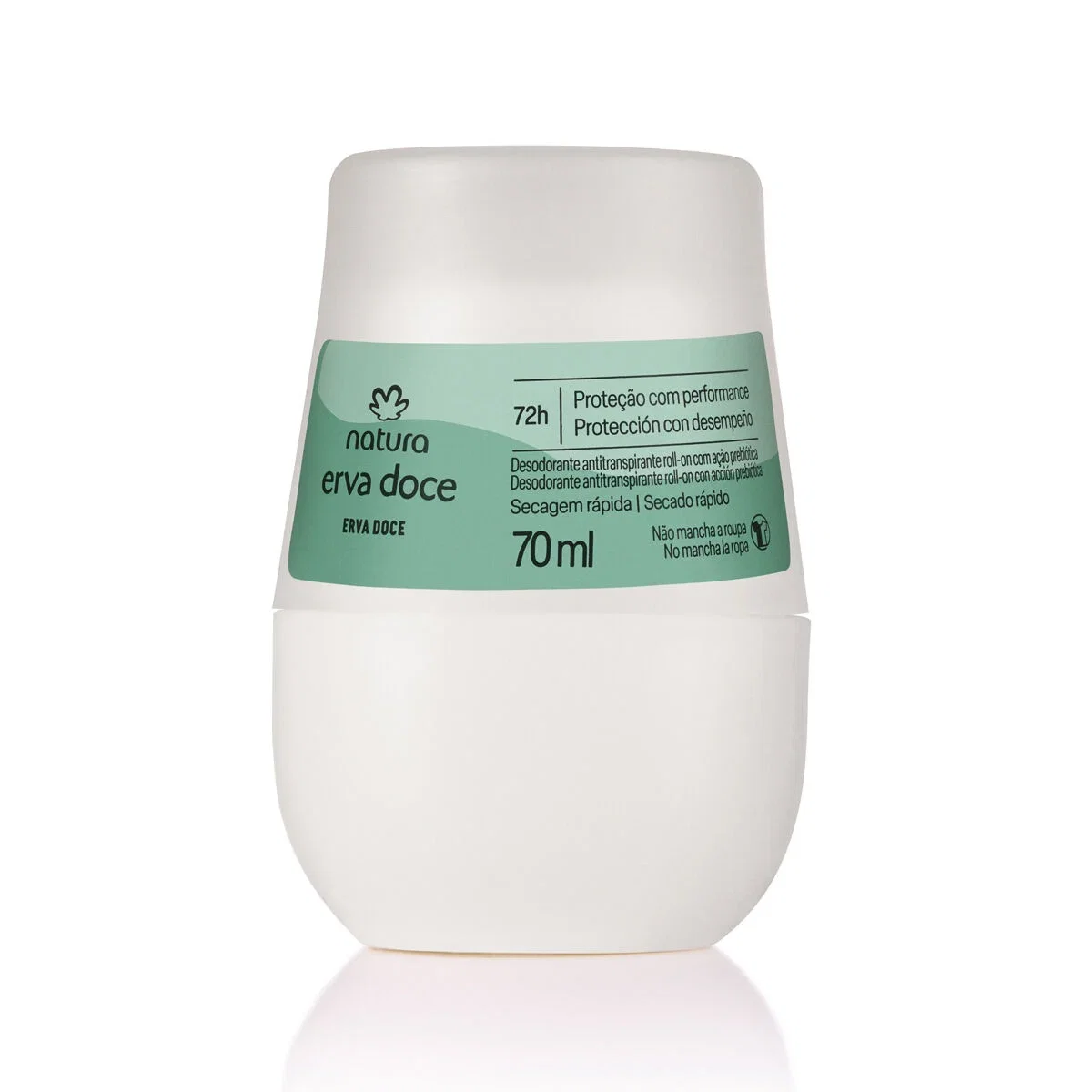 Desodorante Antitranspirante Roll-on Erva Doce 70 ml — imagem 1