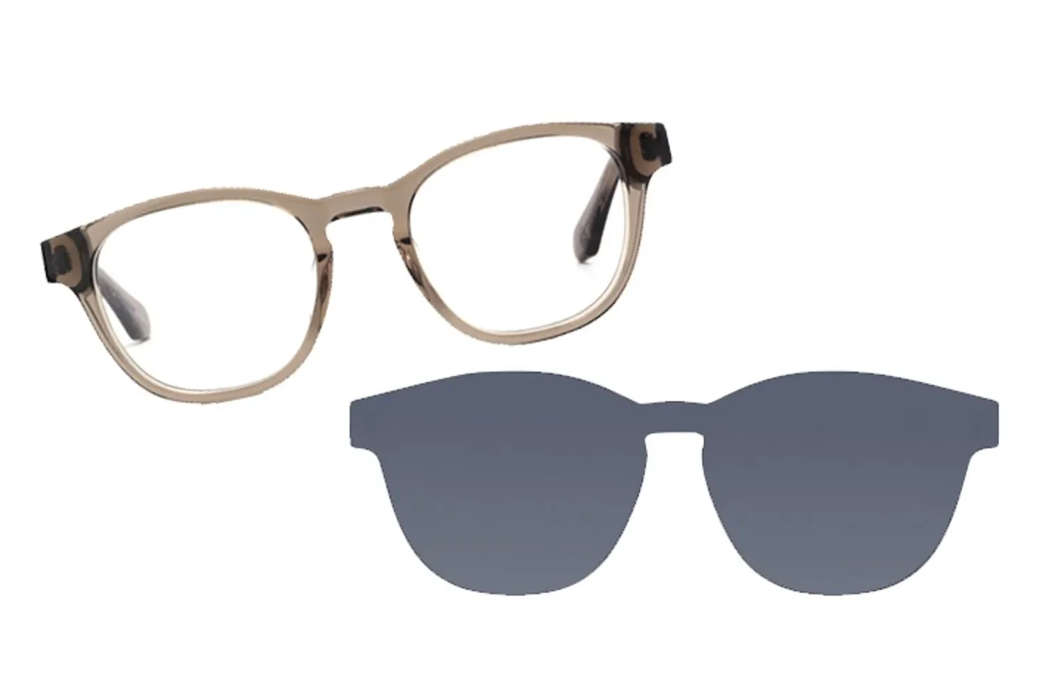 Armação Para Óculos de Grau Masculino Acetato Italiano Multi Polarizado Brilho