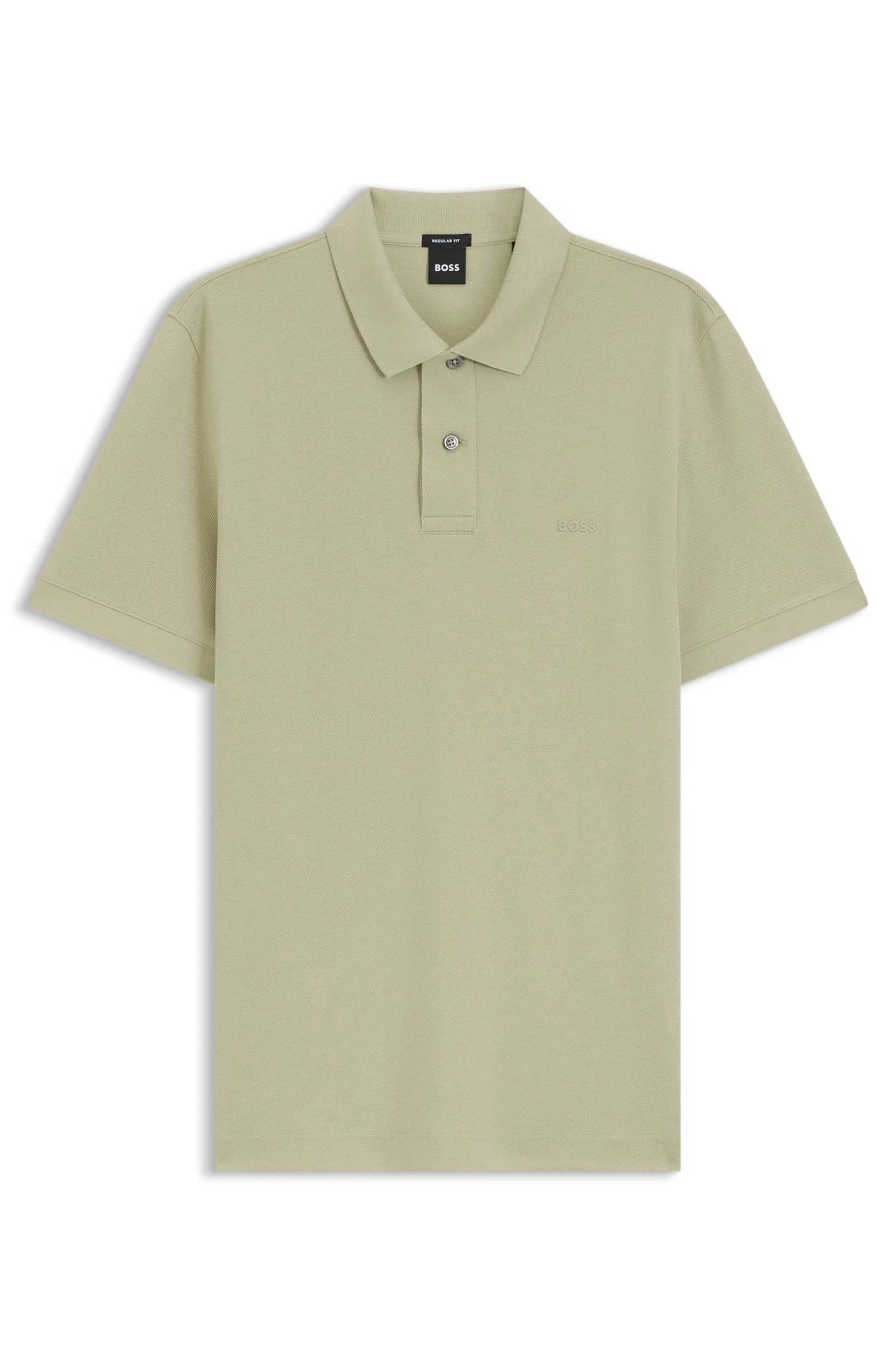 Polo Pallas Em Algodão Piqué Com Logo Bordado — imagem 1