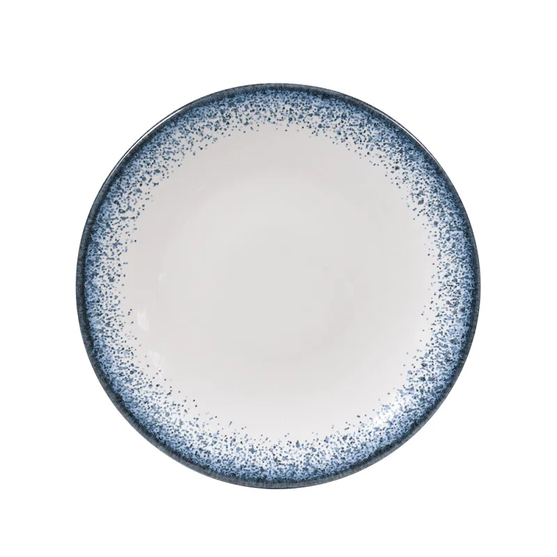 Prato de Sobremesa Dots em Porcelana 21cm Spicy — imagem 1