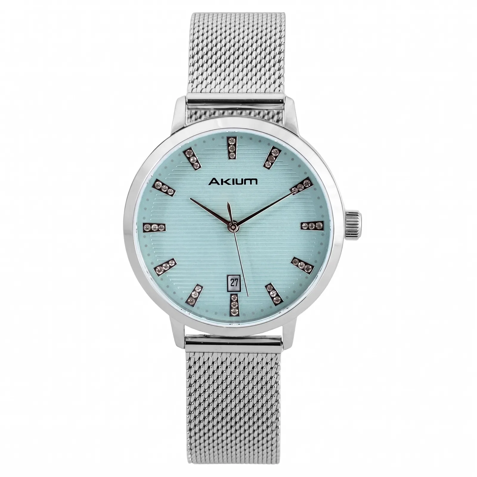 Relógio Akium Feminino em Aço Prateado