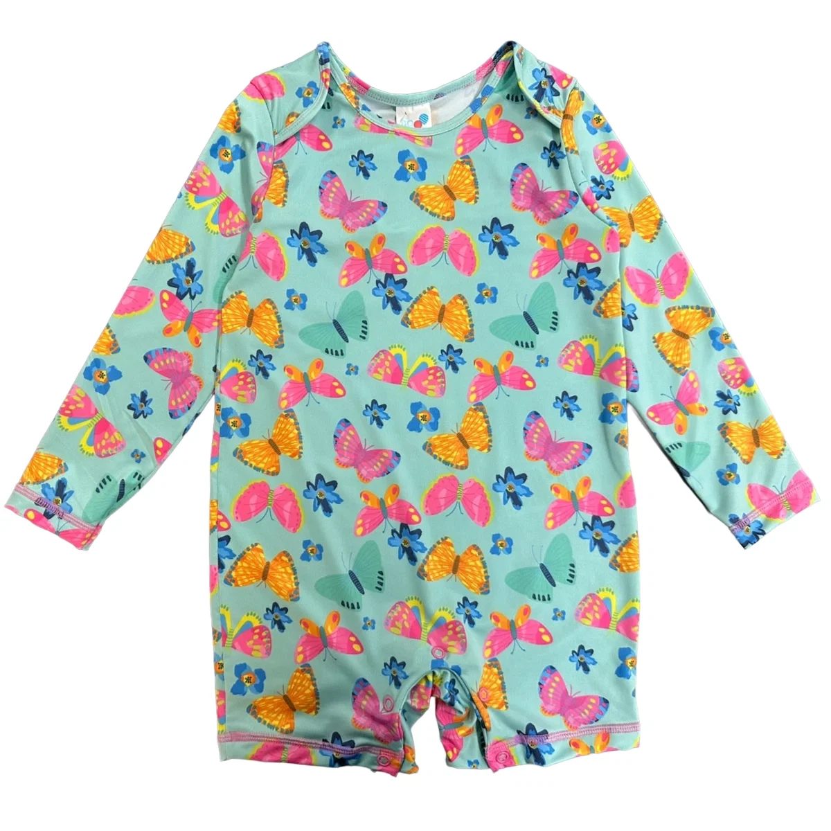 Macaquinho Praia Toddler Butterfly Lycra Proteção Uv 50+ Tip Top