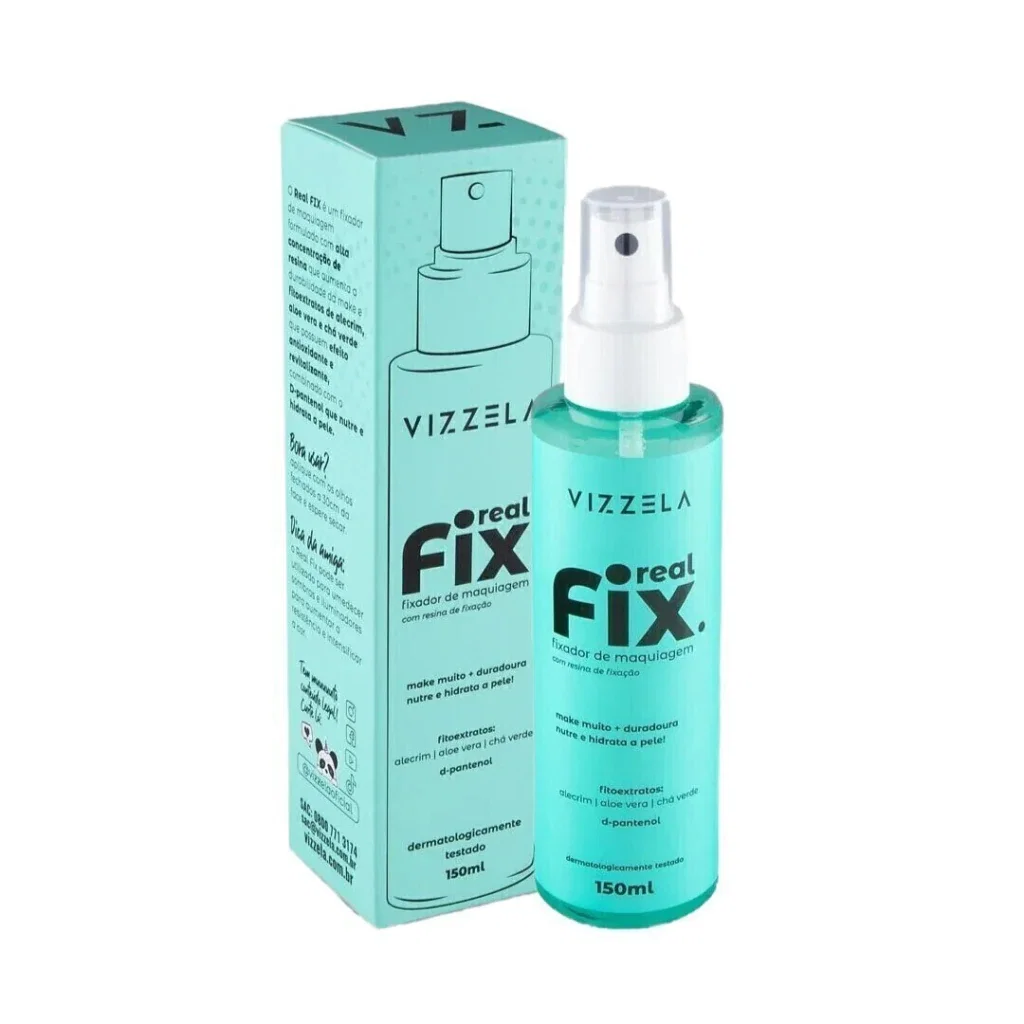 Fixador de Maquiagem Vizzela Real Fix 150ml