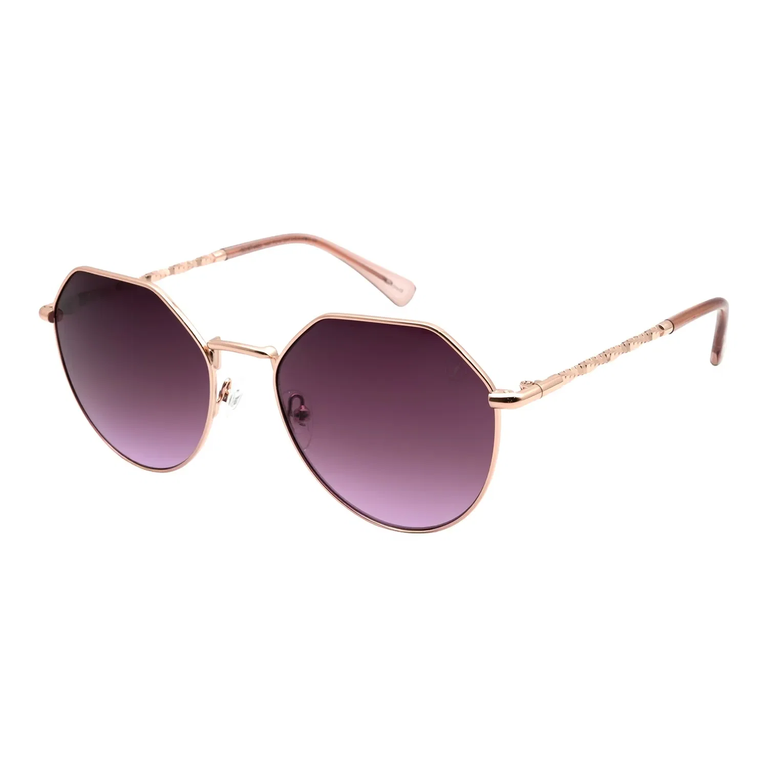 Óculos de Sol Feminino Chilli Beans Trend Redondo Rosé — imagem 1
