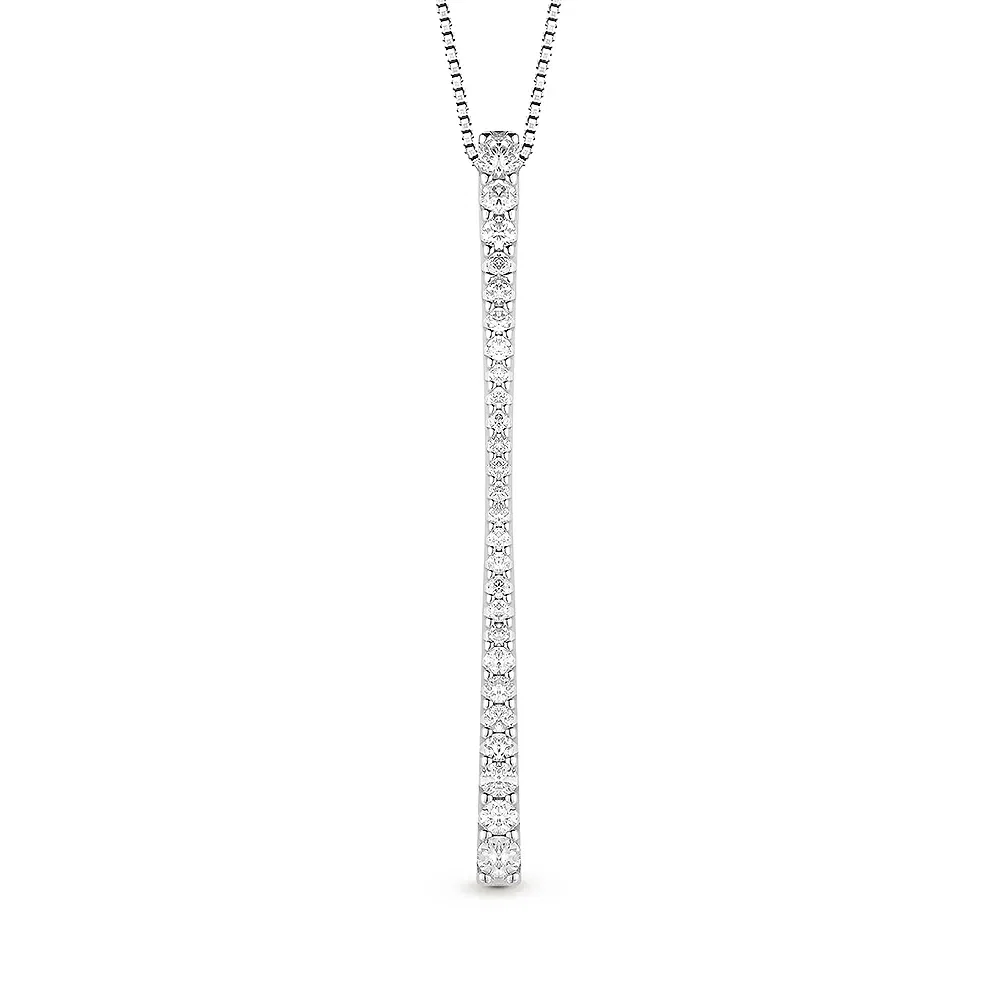 Pingente Arpege em Ouro Branco 18k com Diamantes, 49mm — imagem 1