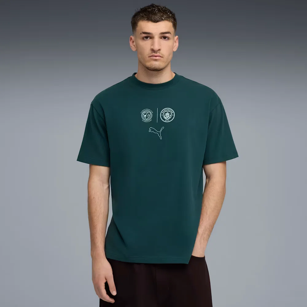 Camiseta Manchester City FtblStatement Cellerator Unissex — imagem 1