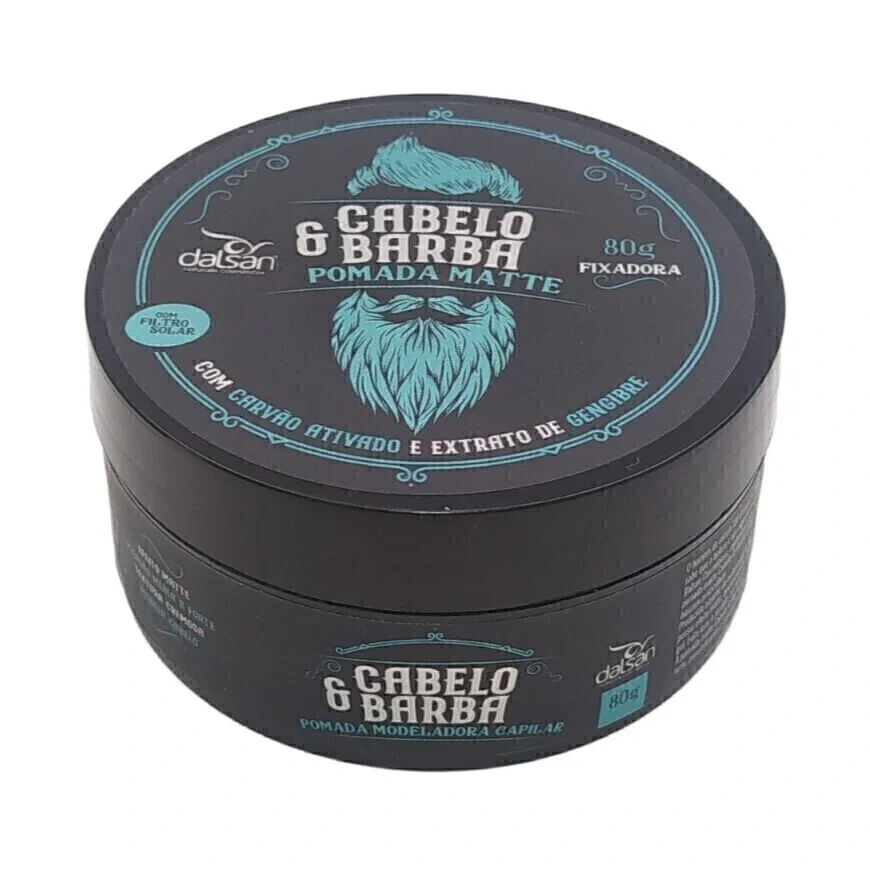 Pomada Modeladora Dalsan Cabelo & Barba 80g