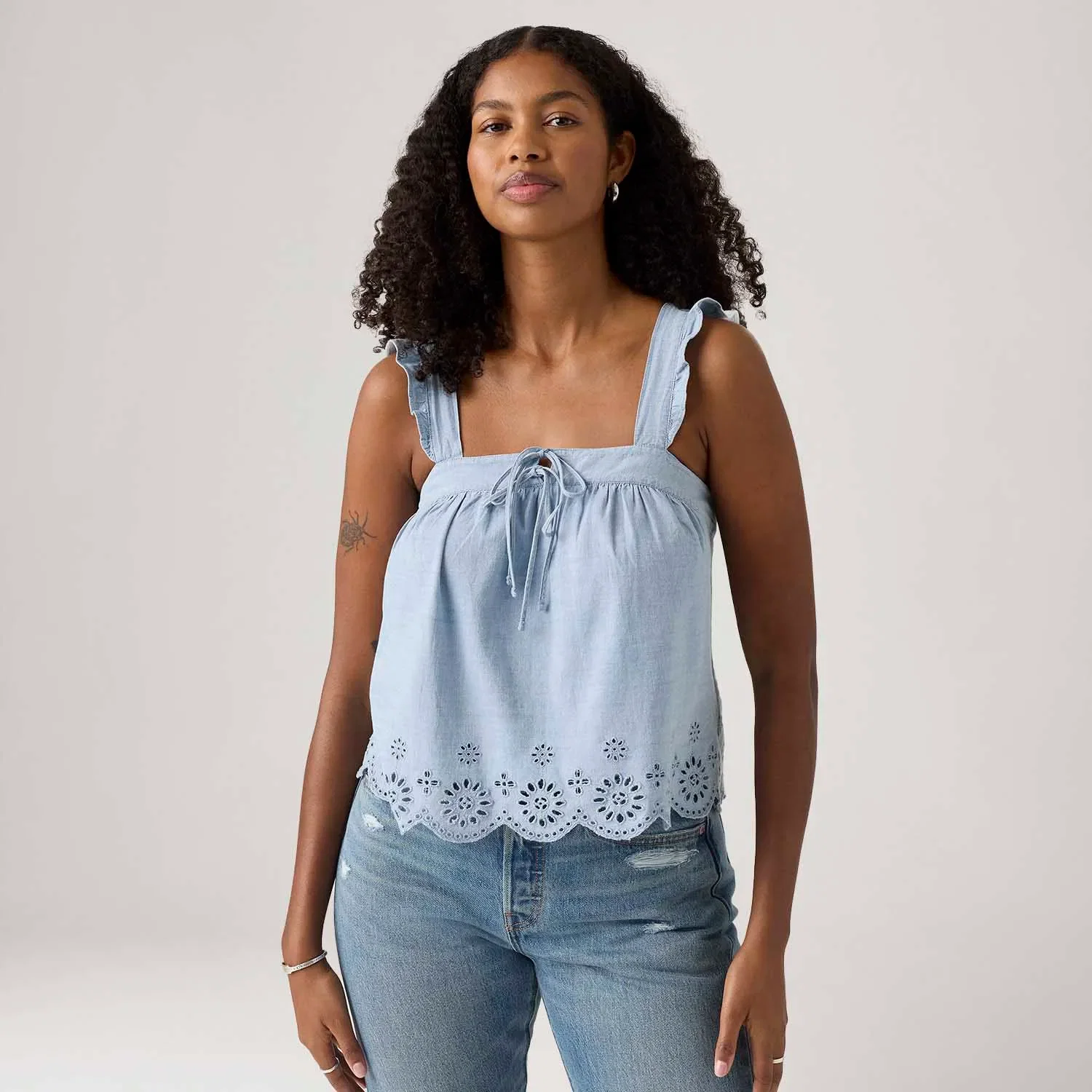Blusa Levi's® Cecilia Azul Claro — imagem 1
