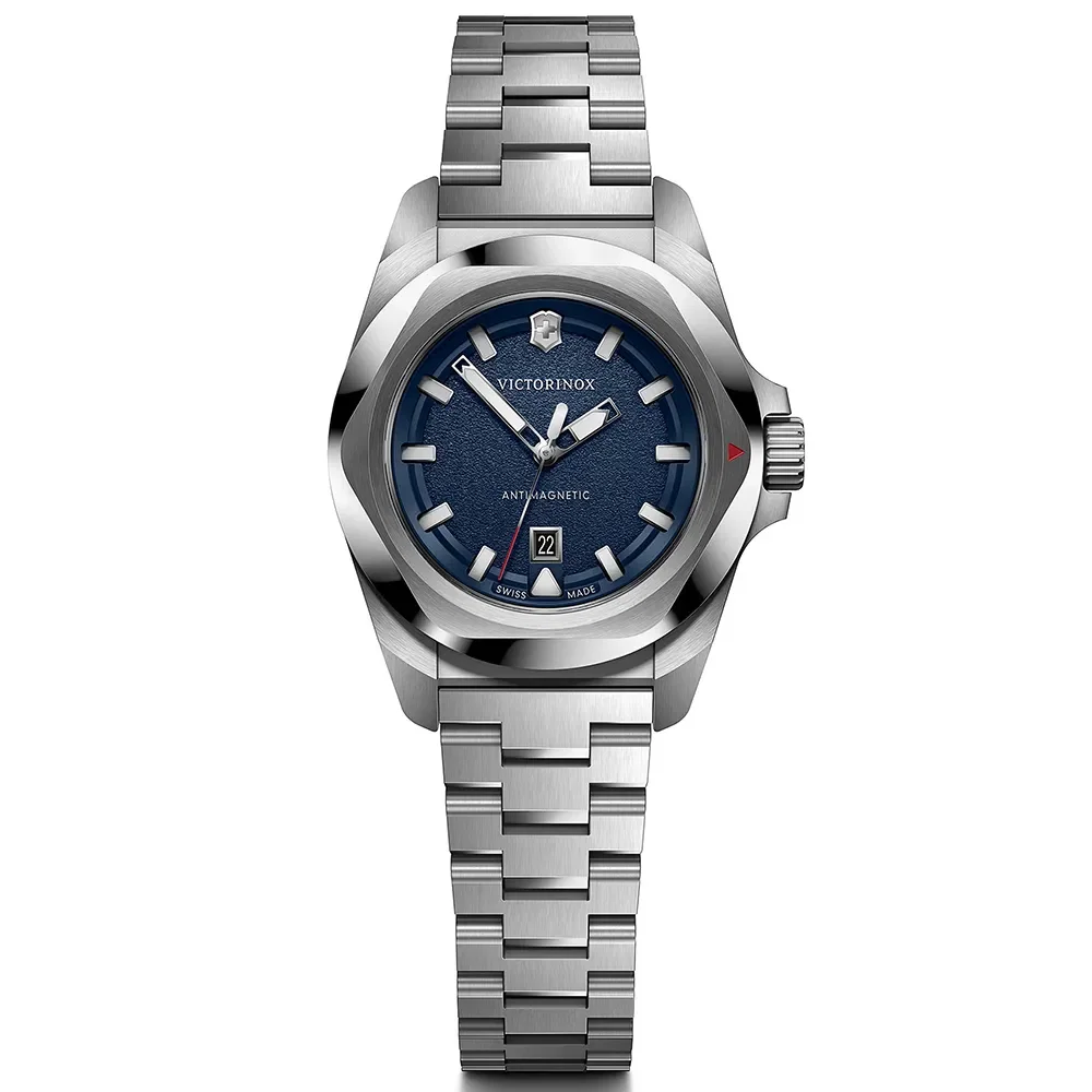 Relógio Victorinox Inox Feminino Aço Prateado 242038