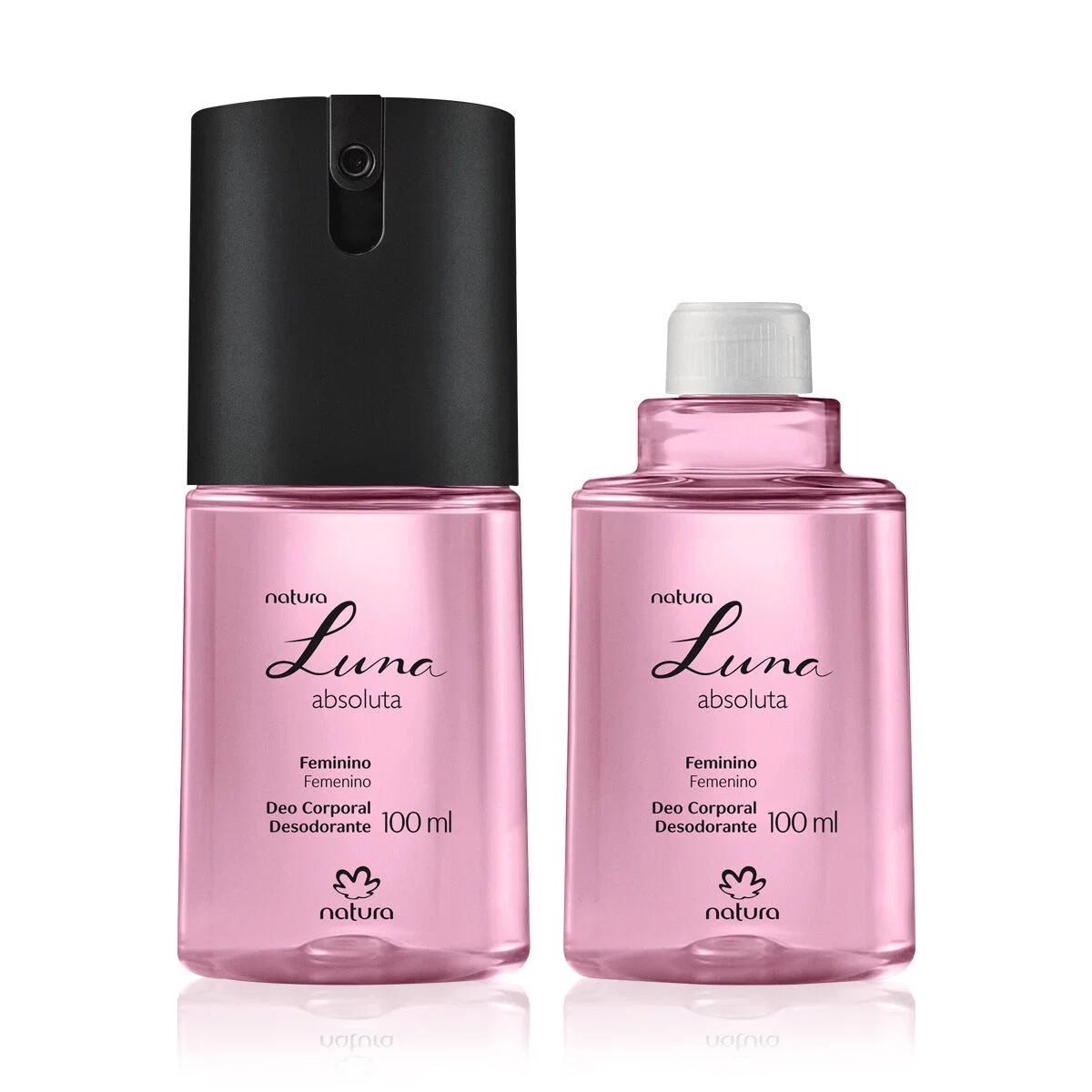 Desodorante Corporal Natura Luna Absoluta 100 ml com Refil (2 unidades)