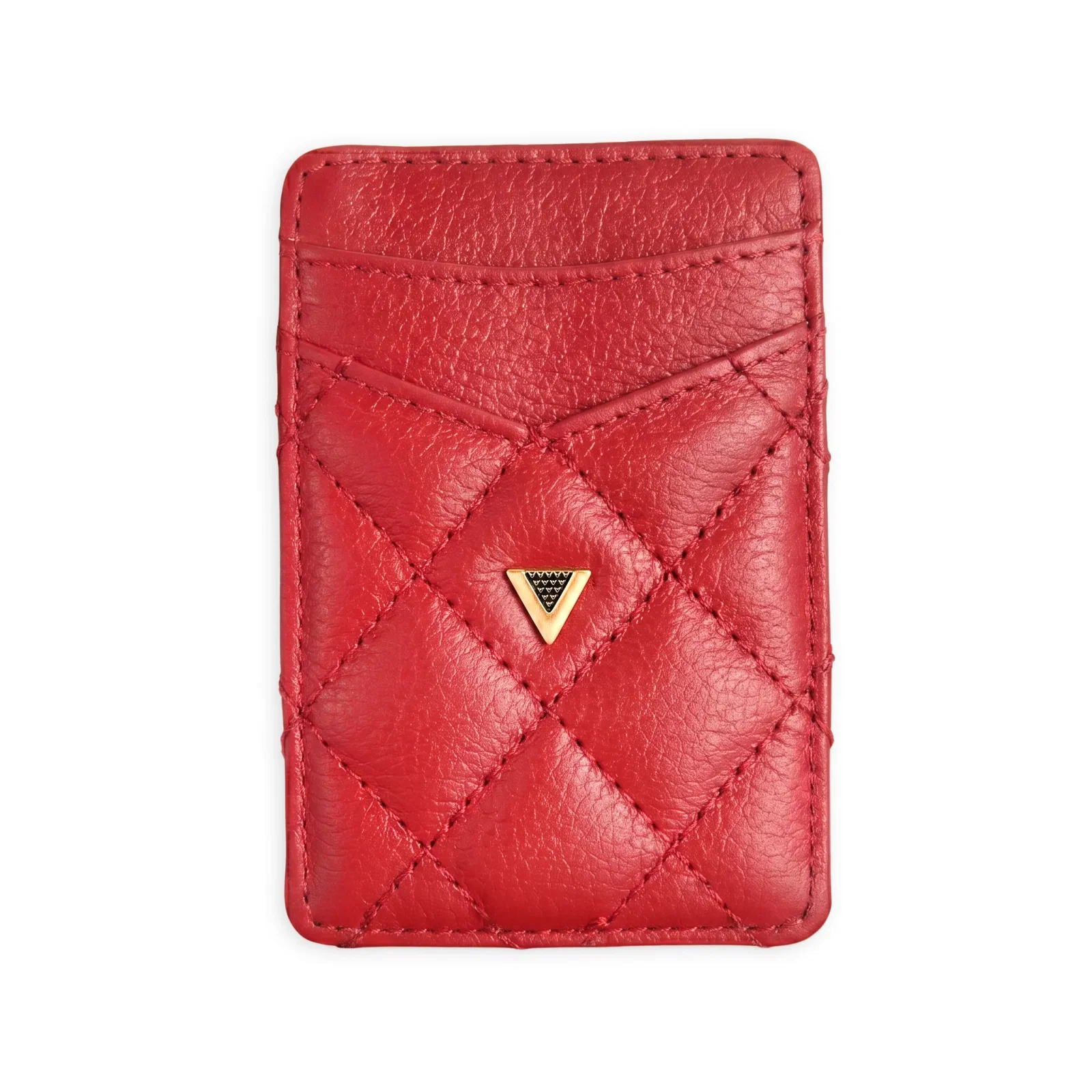Porta-Cartões Vivara em Couro Vermelho