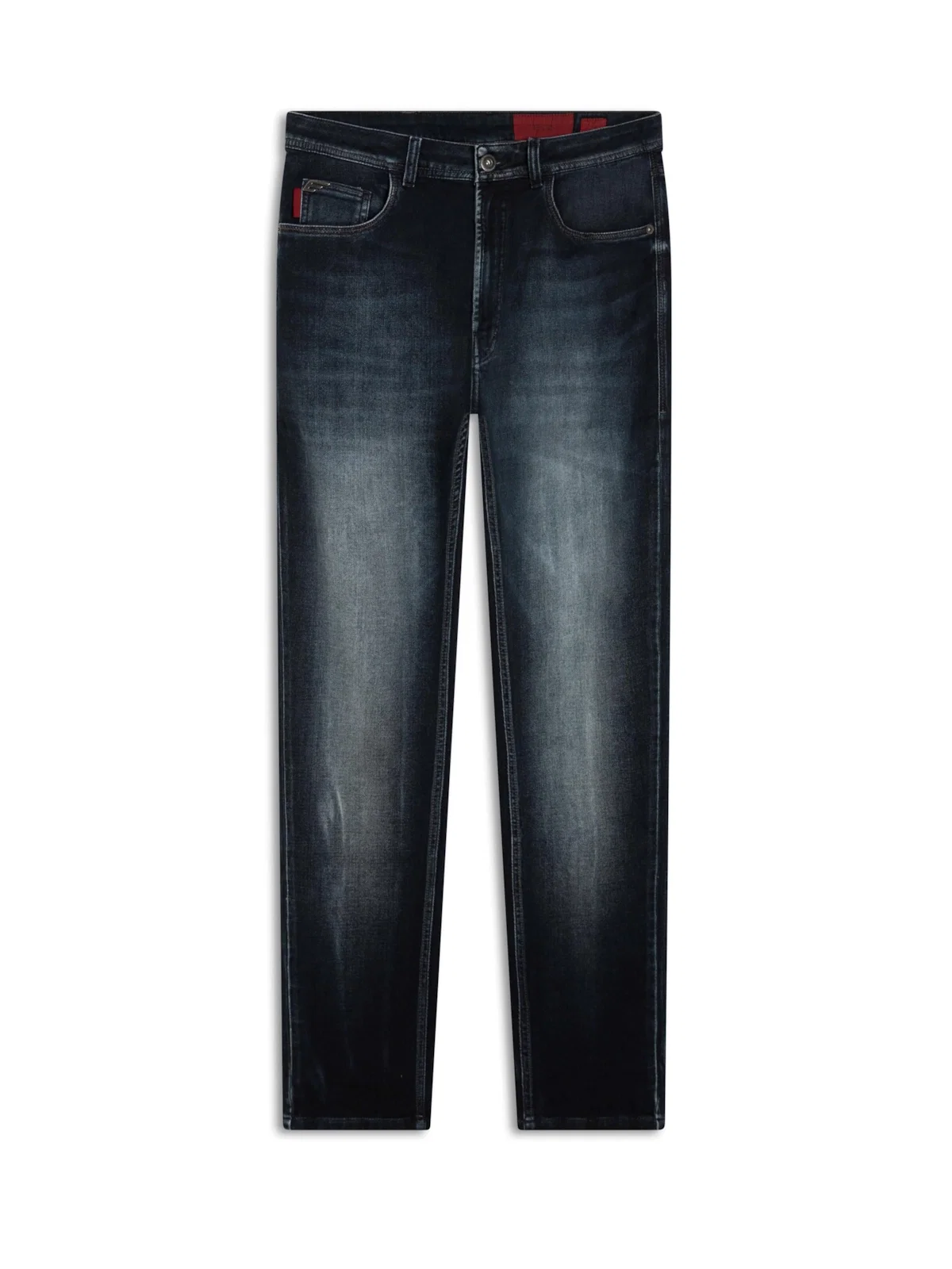 Calça Jogging Intense Blue Slim Escuro C/ Tie Dye — imagem 1