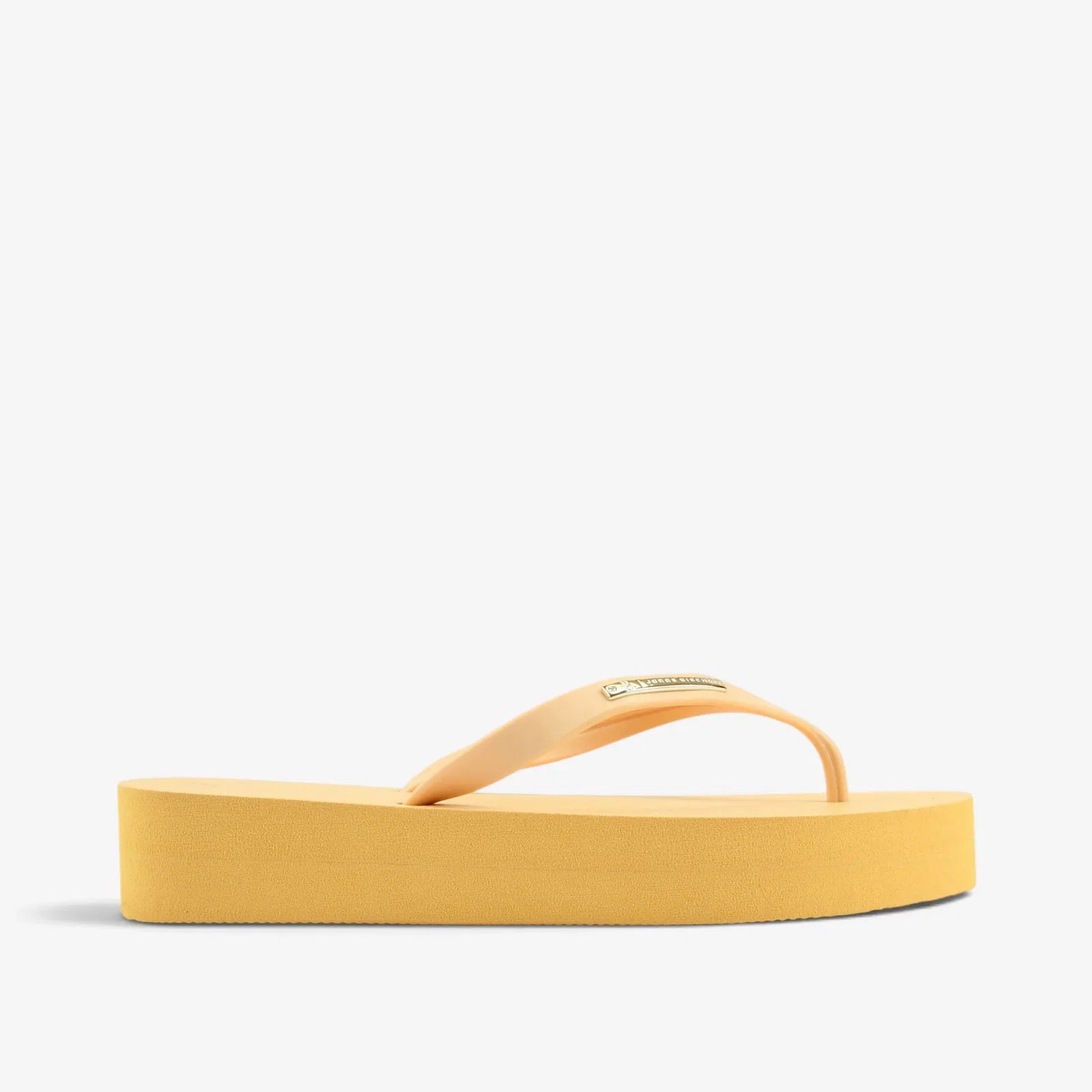 Chinelo Flat Amarelo Solar