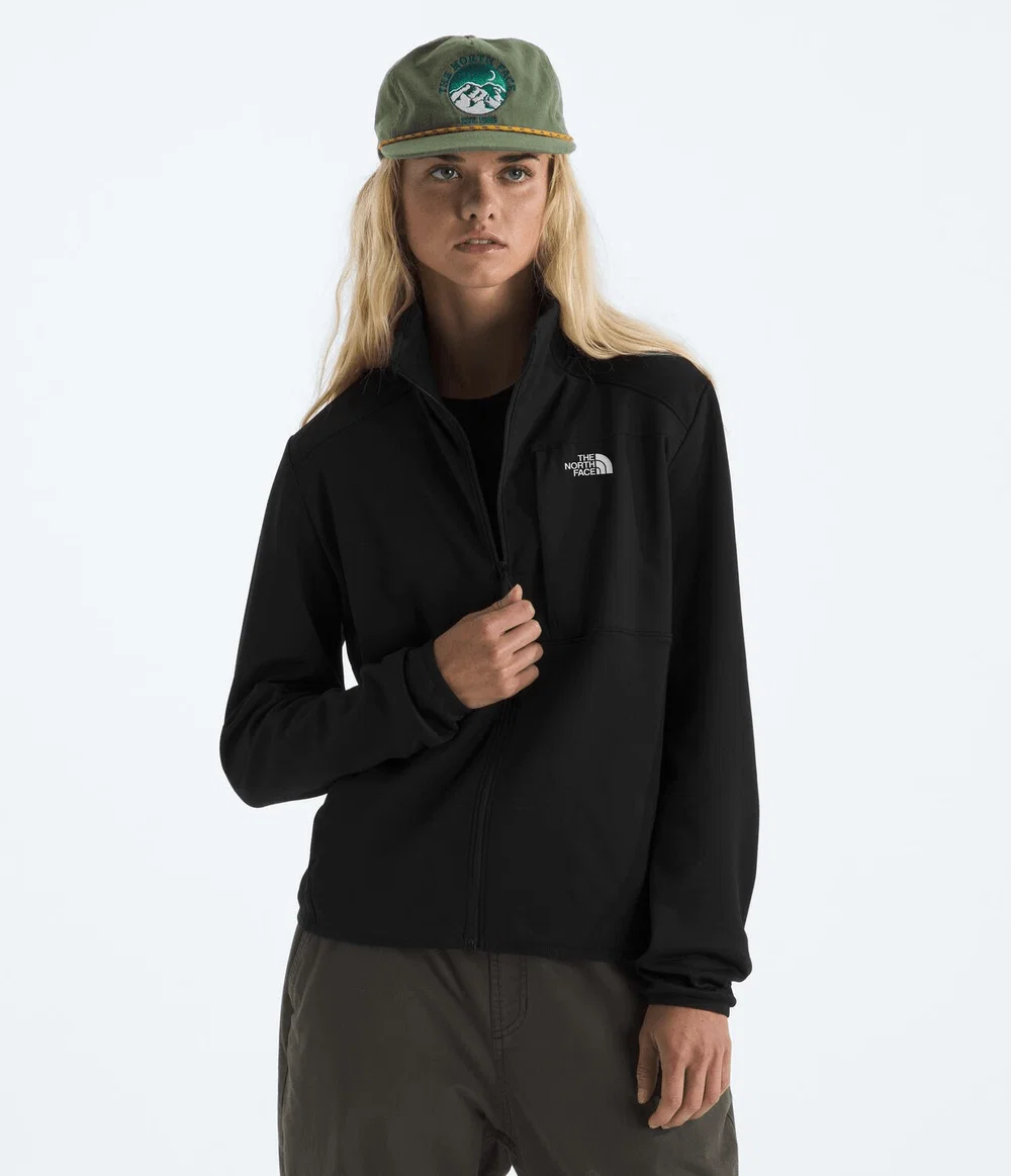 Fleece Feminino TNF Performance Fleece Full Zip TNF Black — imagem 1