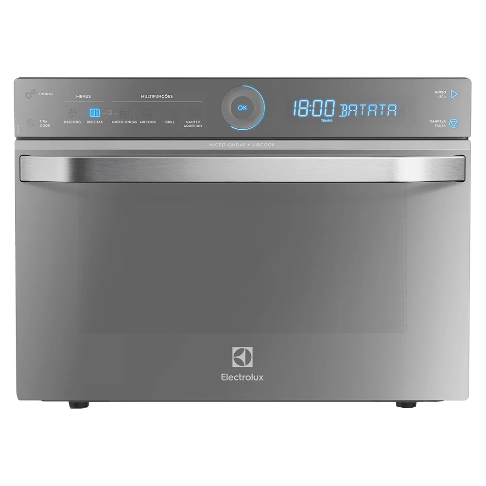 Micro-ondas Electrolux 32L cor Inox Espelhado com Função Aircook e Grill (MGA42) — imagem 1