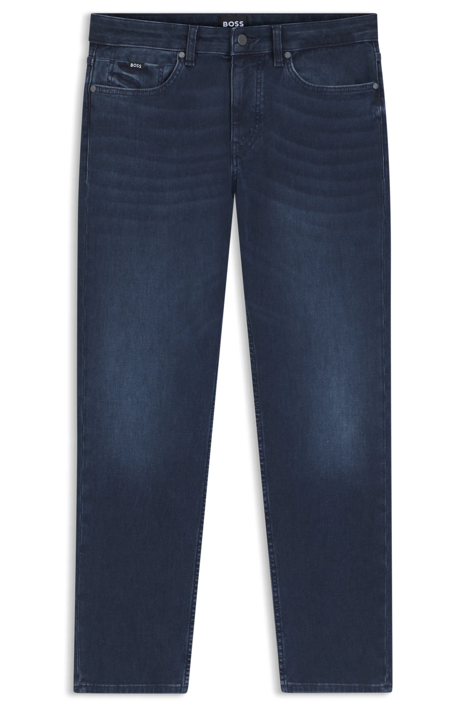 Calça Jeans Slim Fit Em Denim — imagem 1