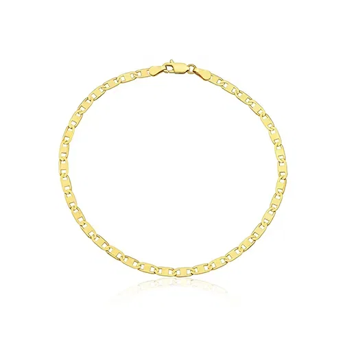 Pulseira Piastrine em Ouro Amarelo 18k