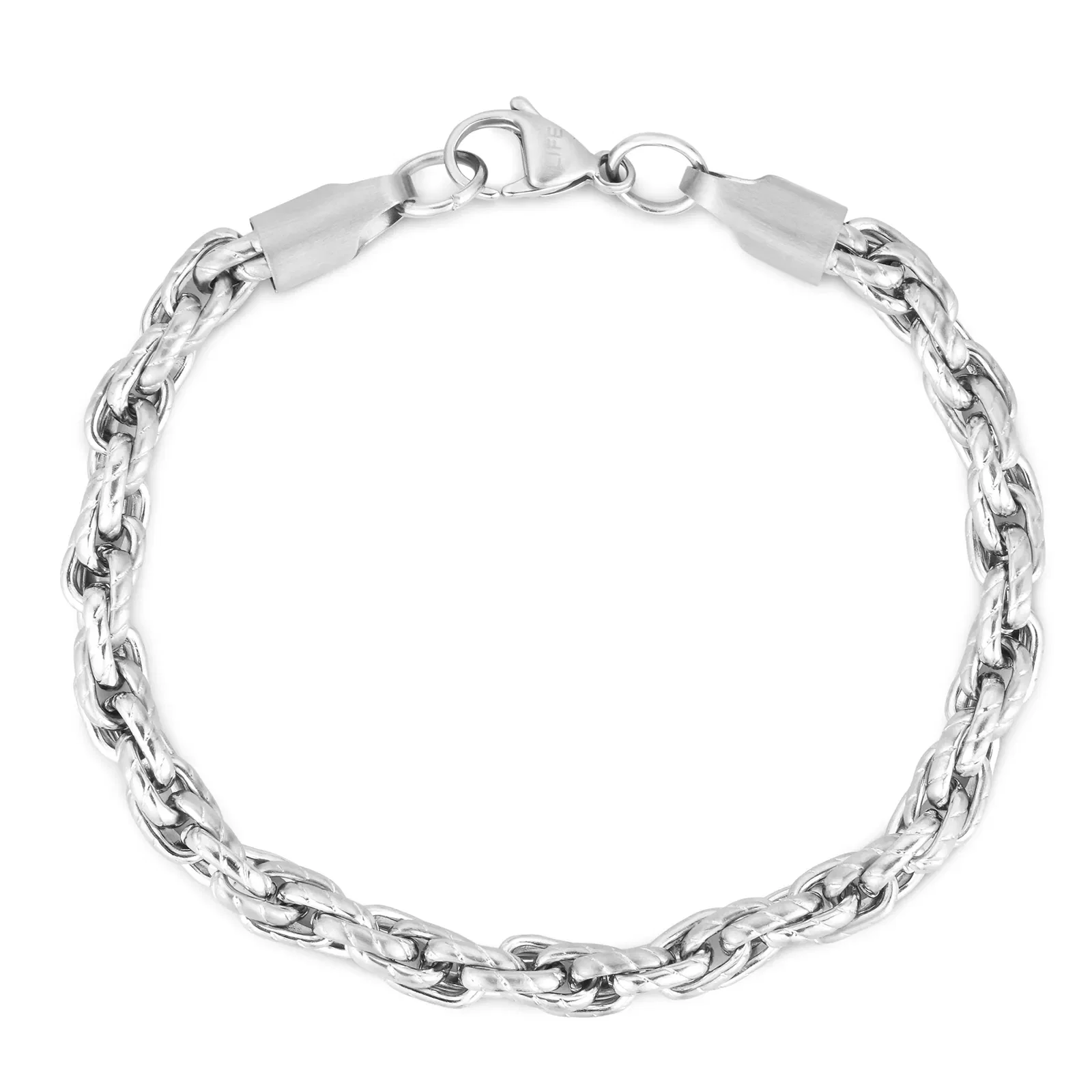 Pulseira Life Masculino VI Corrente em Aço — imagem 1
